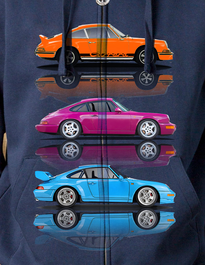 Felpa zip cappuccio 0135 3 2023