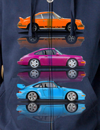 Felpa zip cappuccio 0135 3 2023