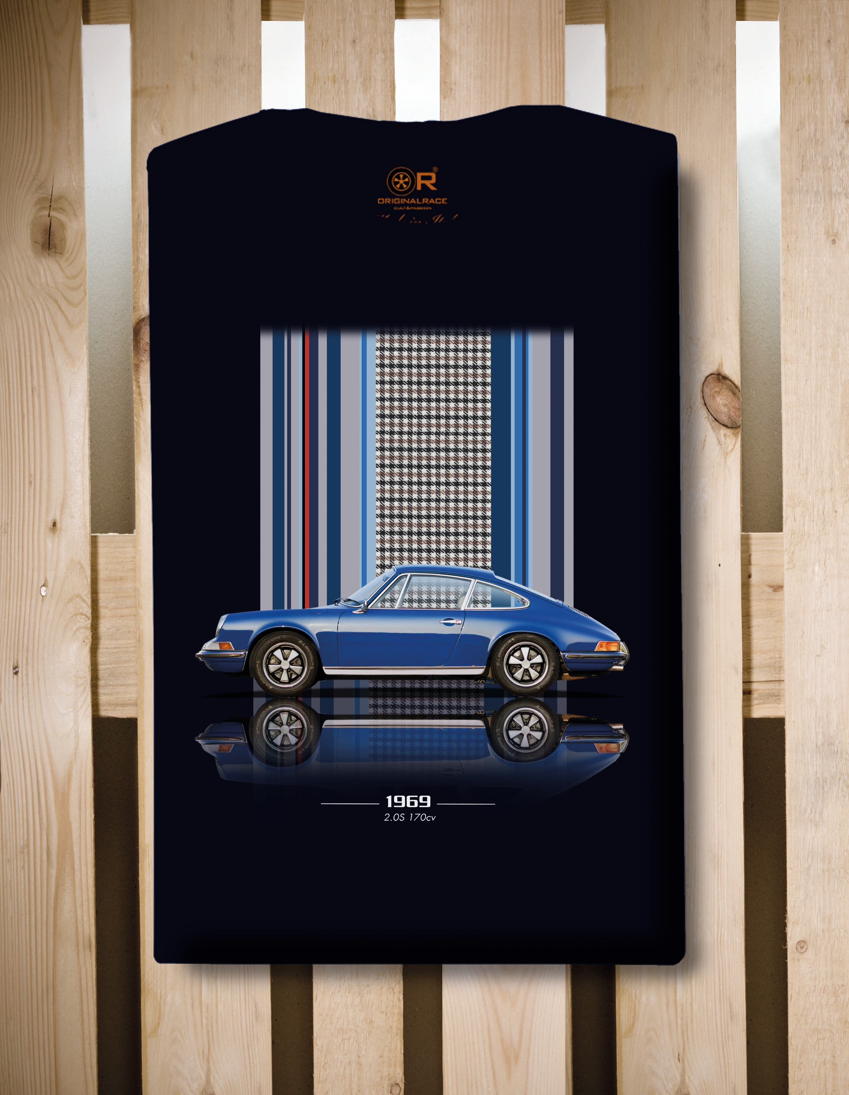 T-shirt manica corta 2.0S 1969 Pepita/Texture