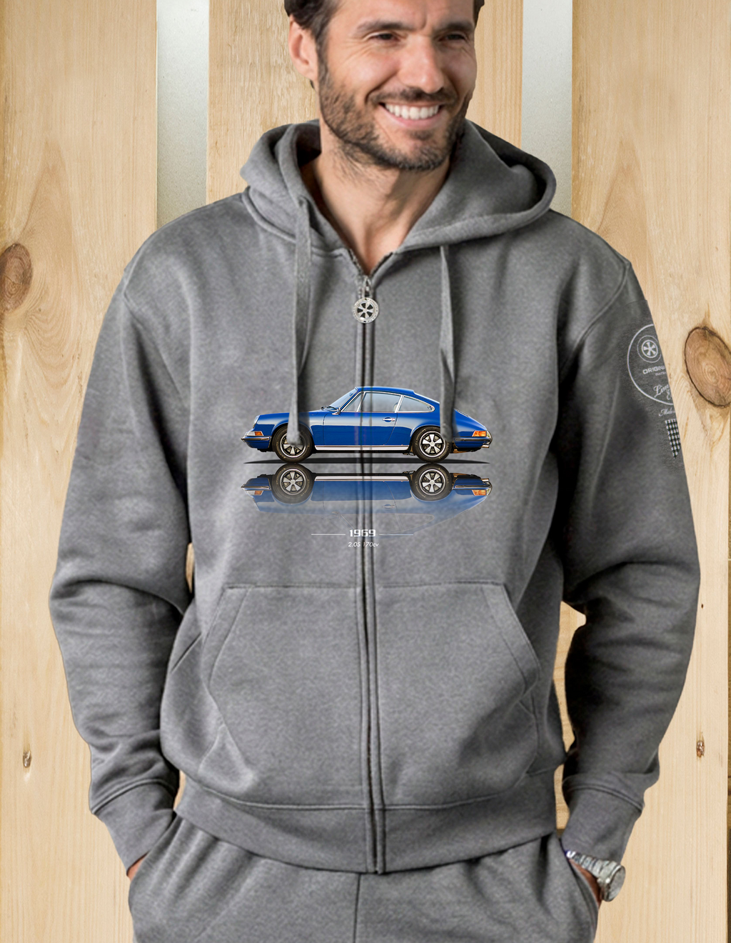 Felpa zip cappuccio 2.0s 69