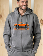 Felpa zip cappuccio 2.7 RS Touring Arancio