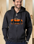 Felpa zip cappuccio 2.7 RS Touring Arancio