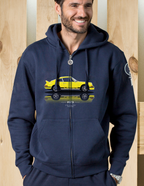 Felpa zip cappuccio 2.7 RS Touring Gialla