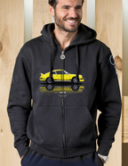 Felpa zip cappuccio 2.7 RS Touring Gialla
