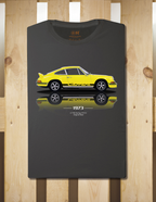 T-shirt manica corta 2.7 RS Touring Gialla Outlet cotone 100% organico