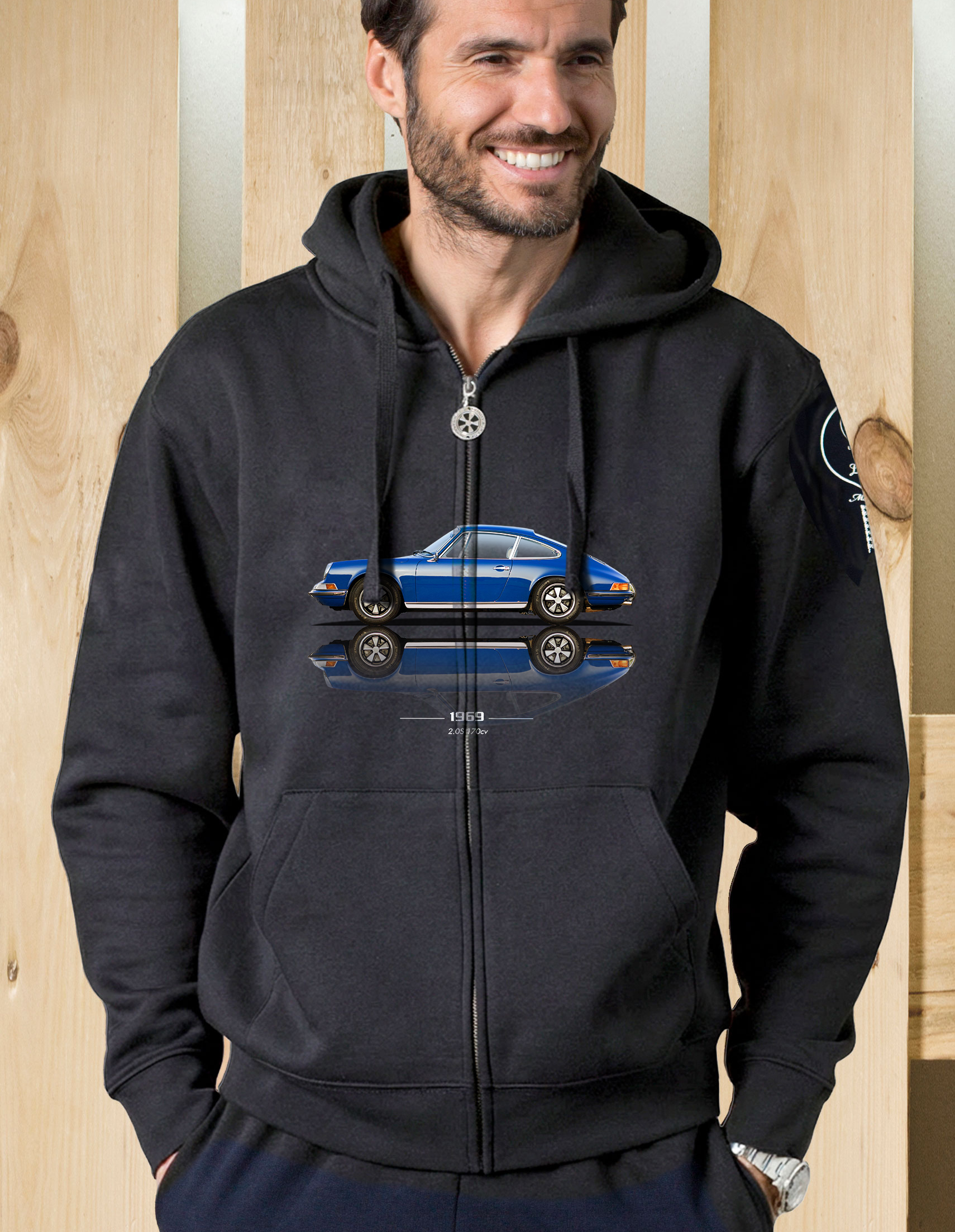 Felpa zip cappuccio 2.0s 69