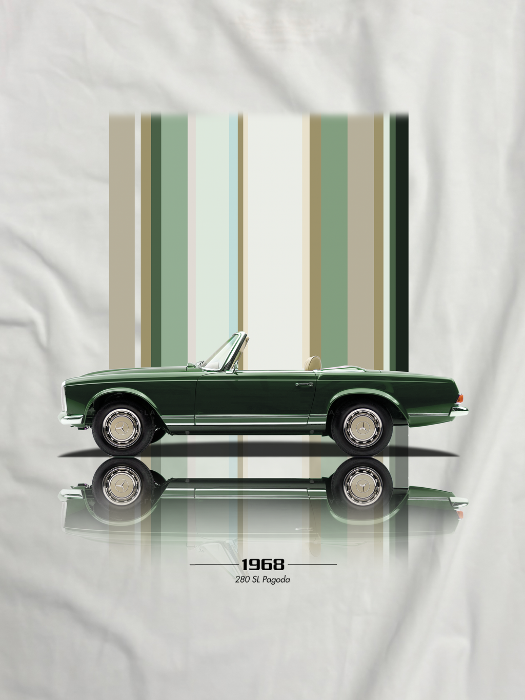 T-shirt manica corta 280 SL Pagoda Texture