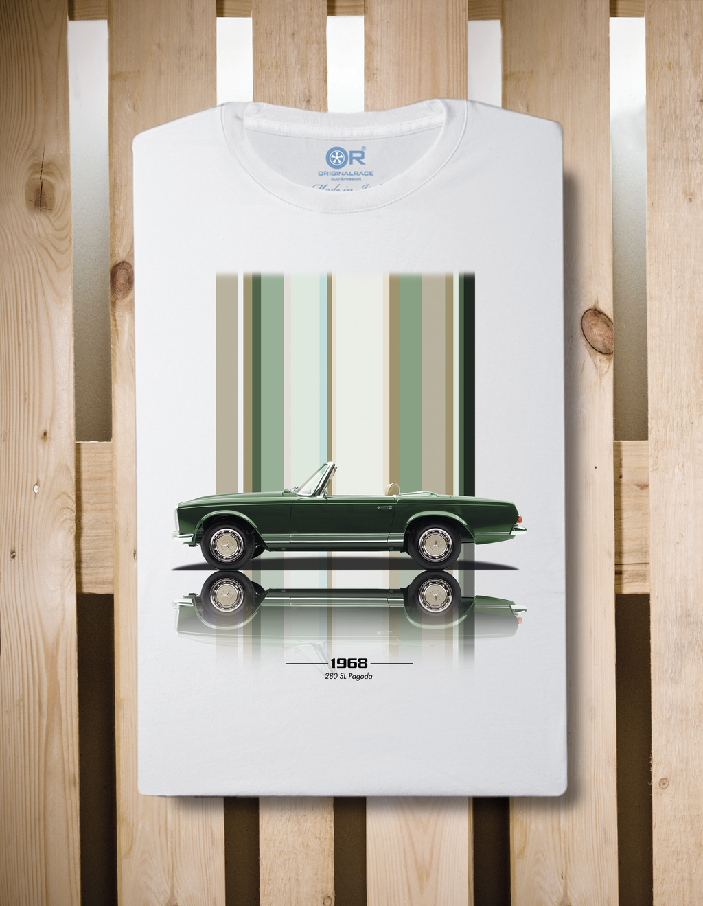 T-shirt manica corta 280 SL Pagoda Texture