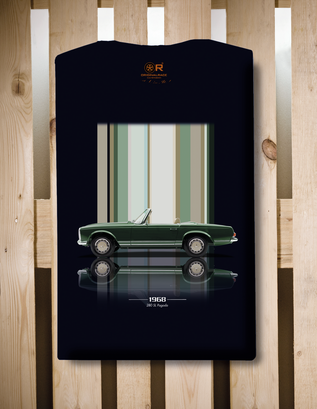 T-shirt manica corta 280 SL Pagoda Texture