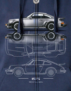 Felpa zip cappuccio 3.0 Turbo