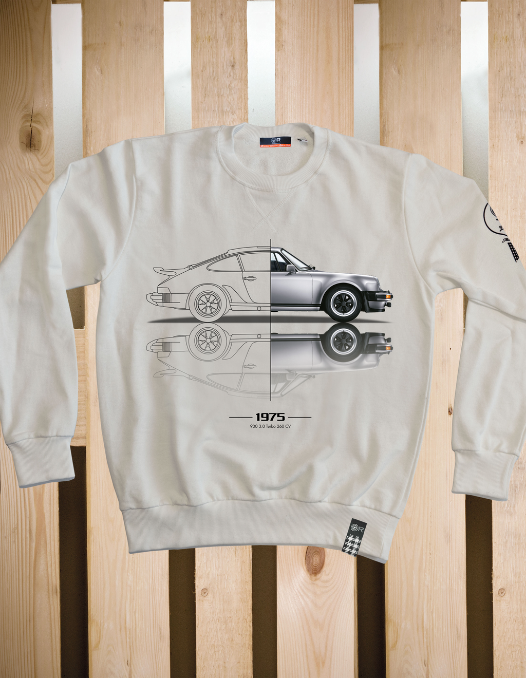 Felpa girocollo 3.0 Turbo Tech