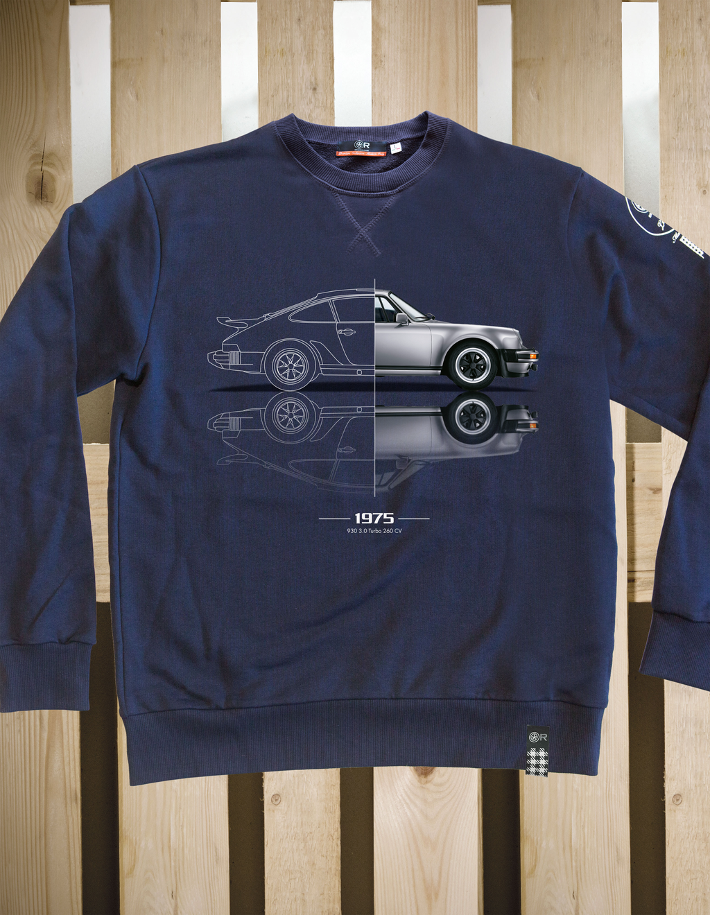 Felpa girocollo 3.0 Turbo Tech