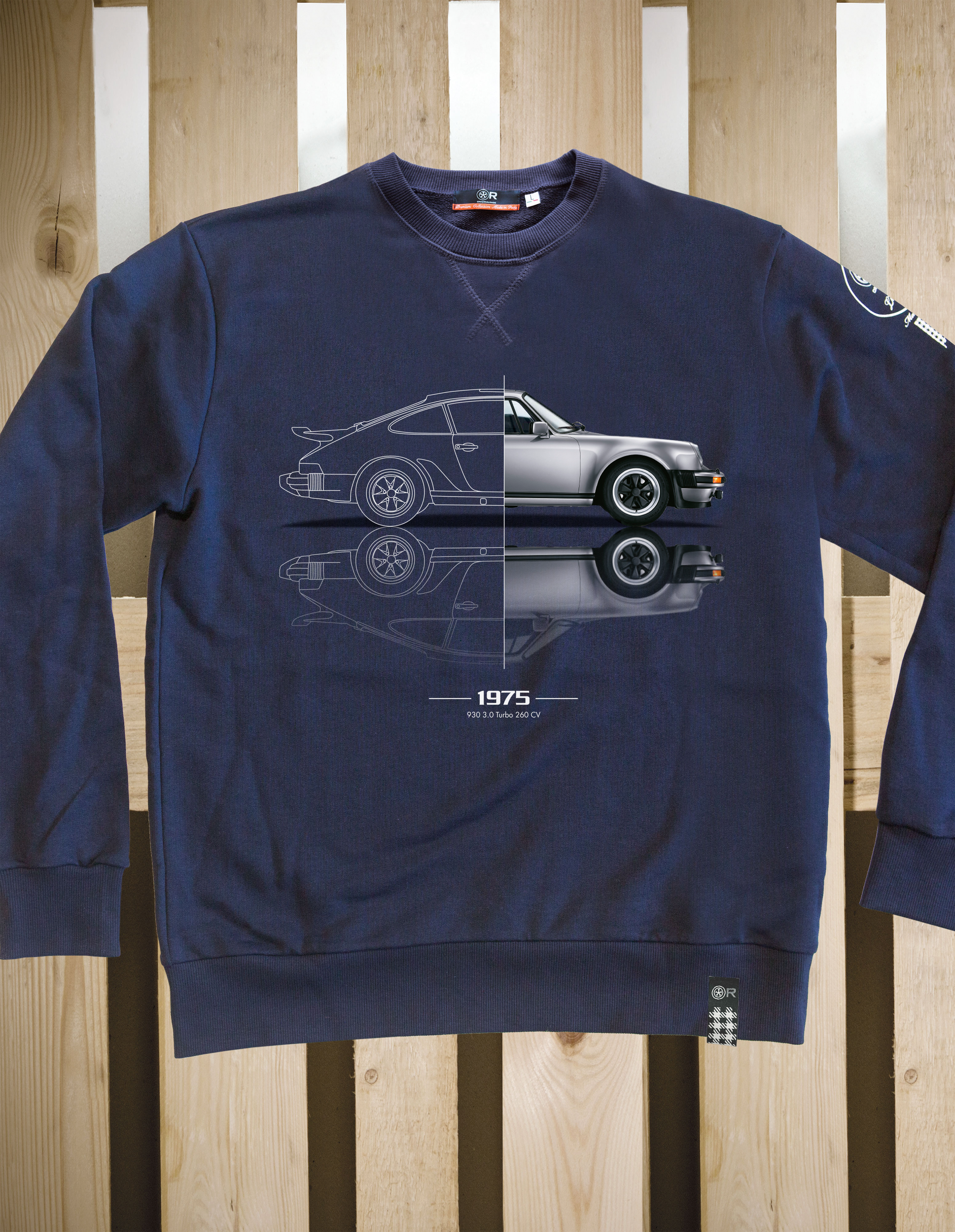 Felpa girocollo 3.0 Turbo Tech