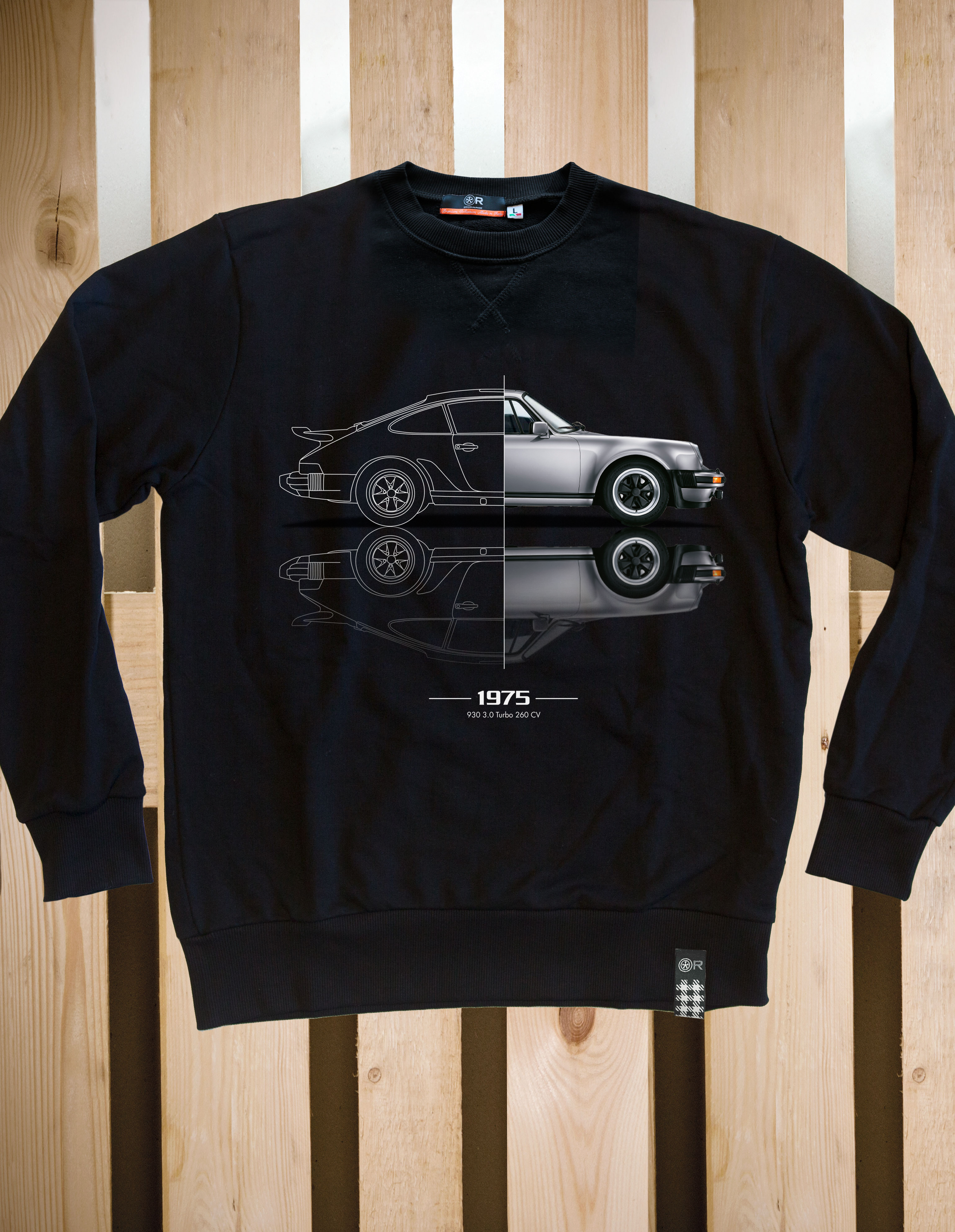 Felpa girocollo 3.0 Turbo Tech