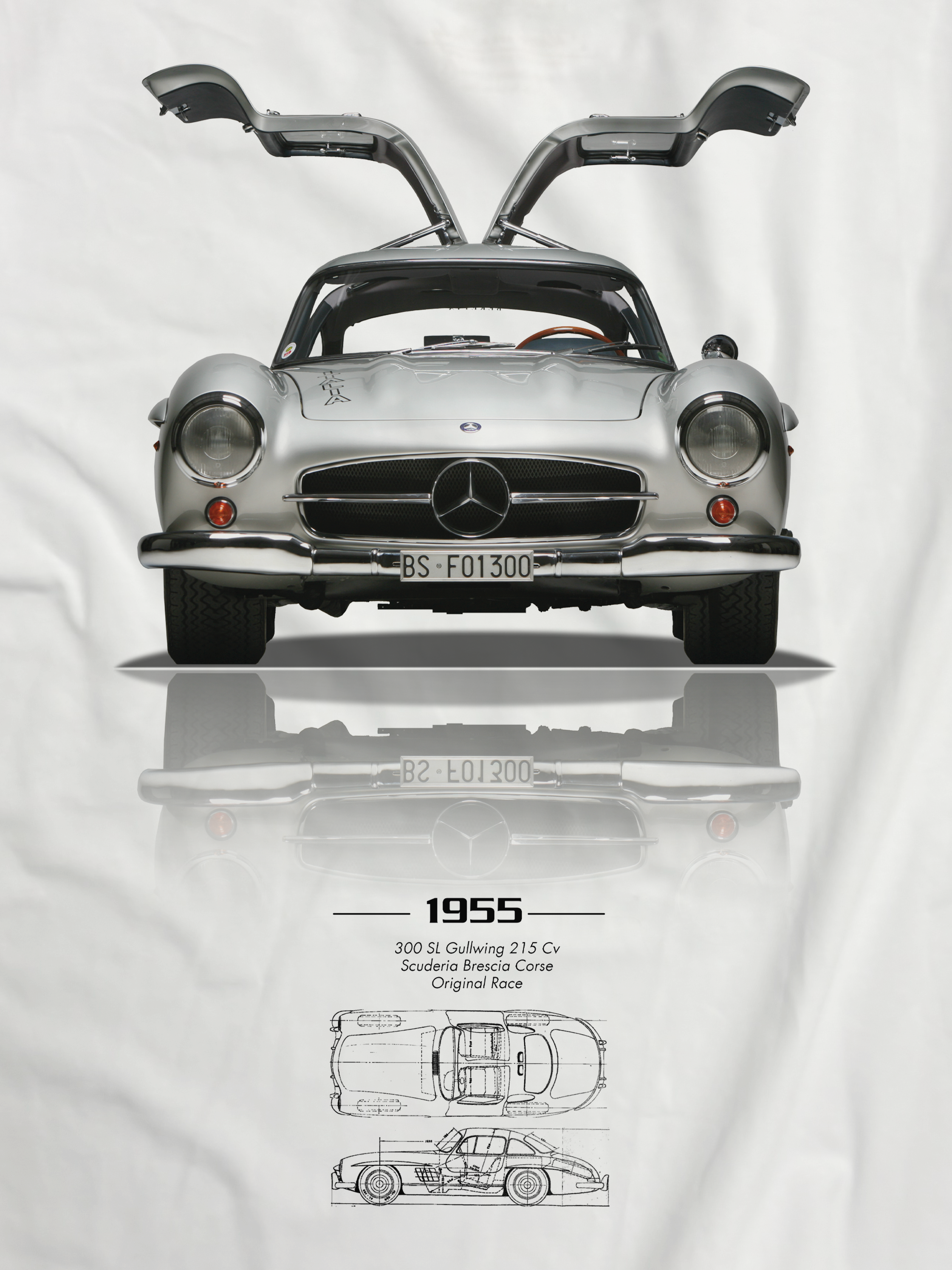 T-shirt manica corta 300 SL G