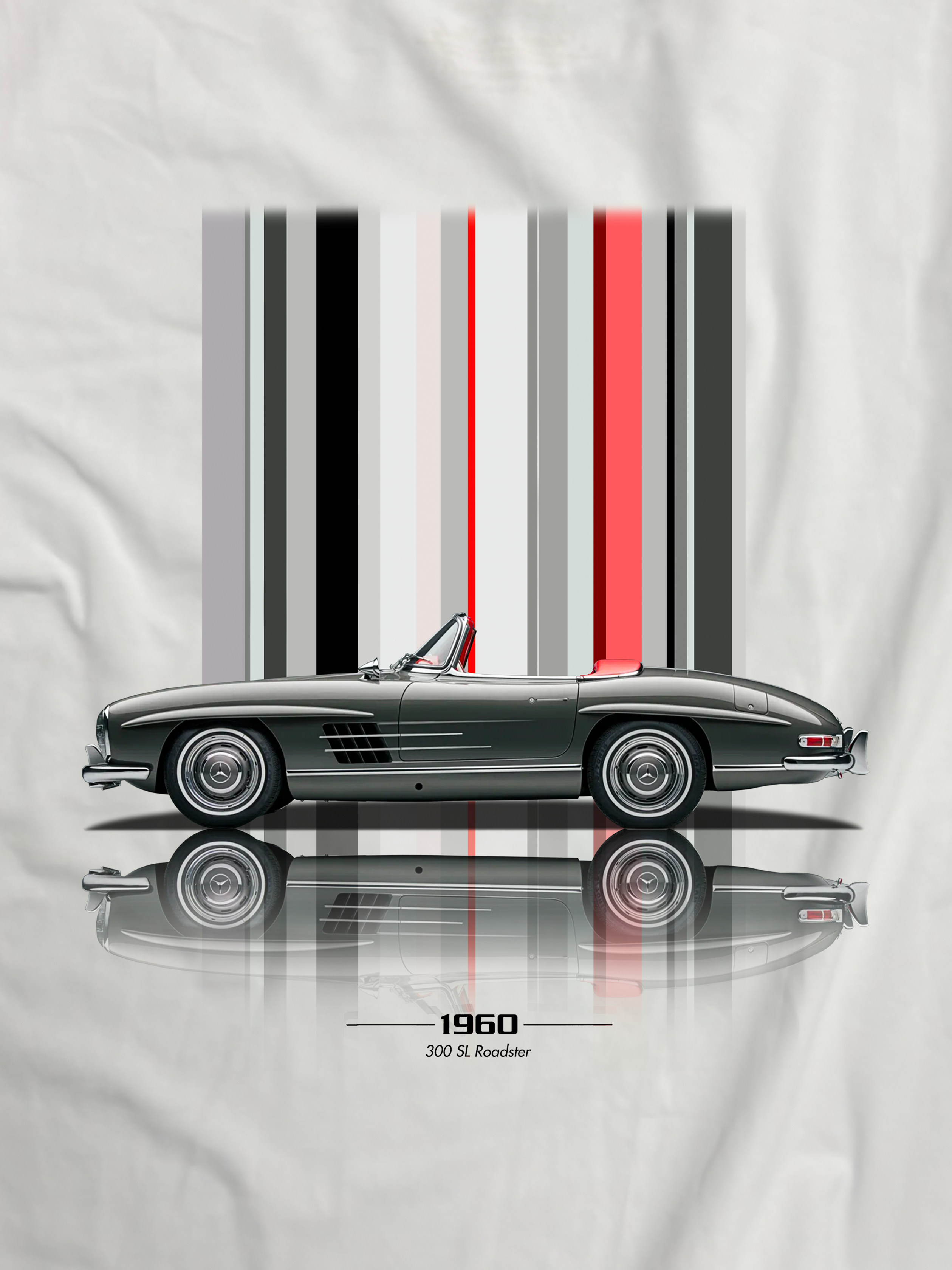 T-shirt manica corta 300 SL Roadster Texture