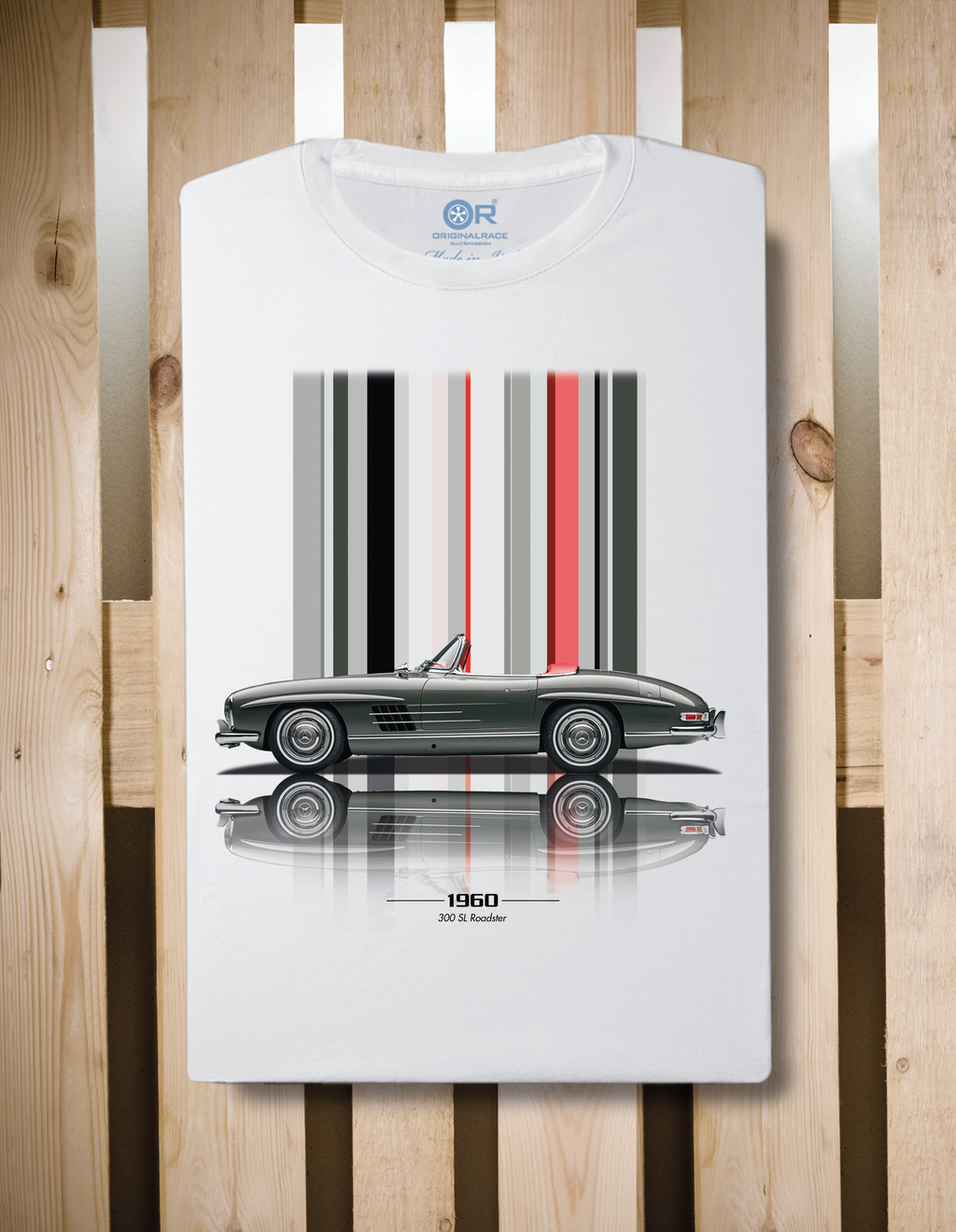 T-shirt manica corta 300 SL Roadster Texture