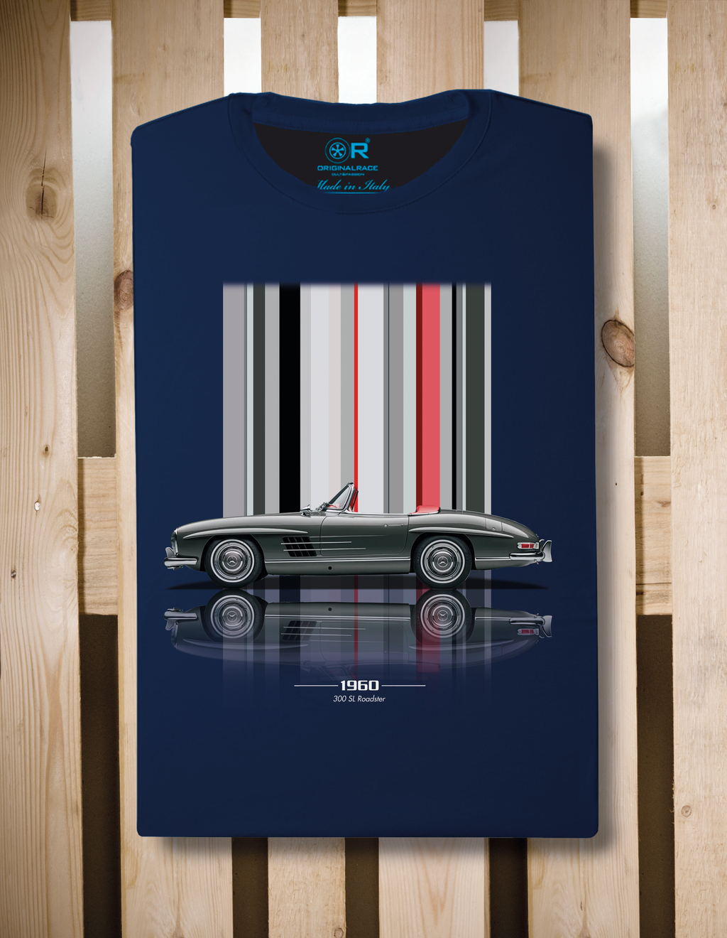 T-shirt manica corta 300 SL Roadster Texture