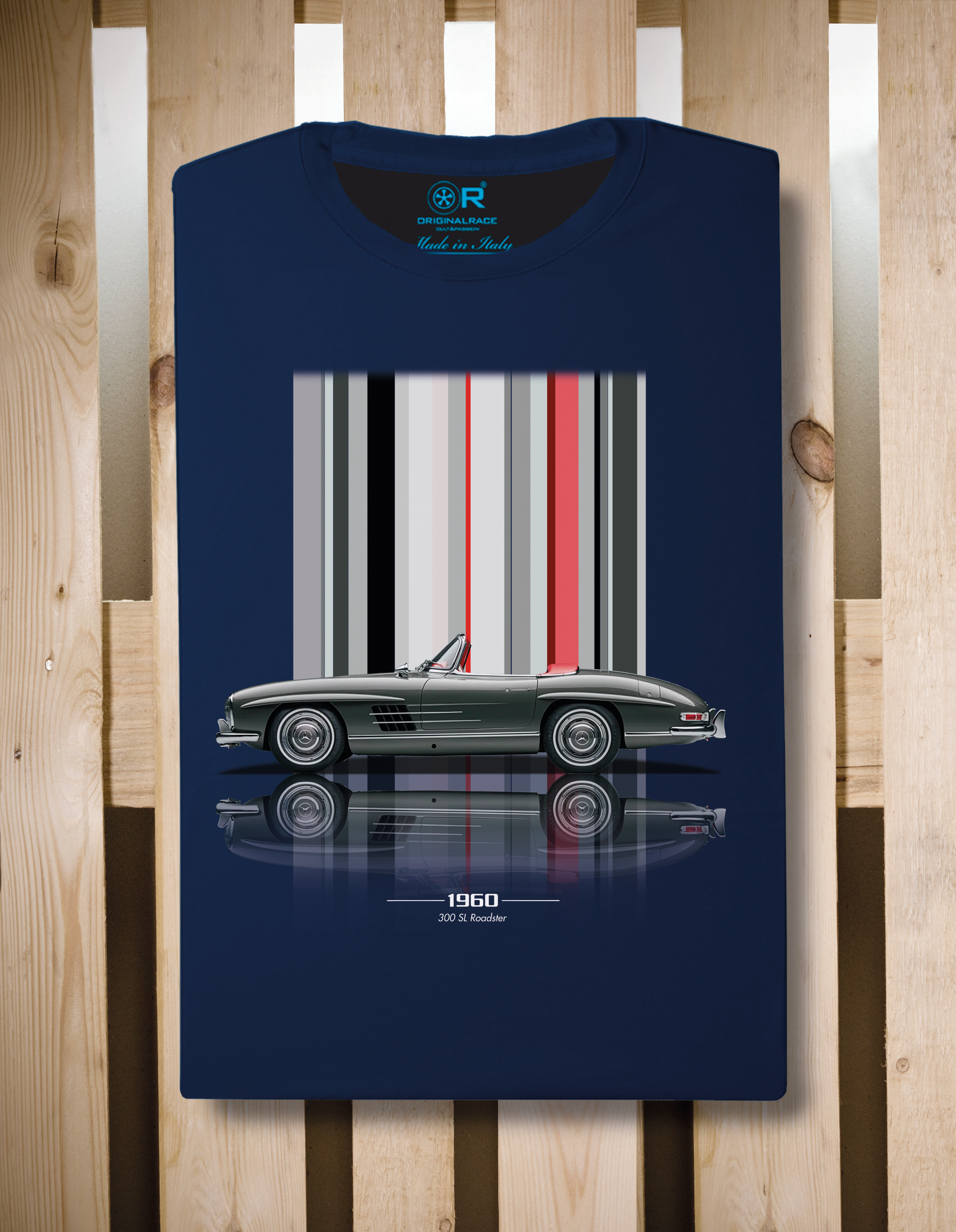 T-shirt manica corta 300 SL Roadster Texture