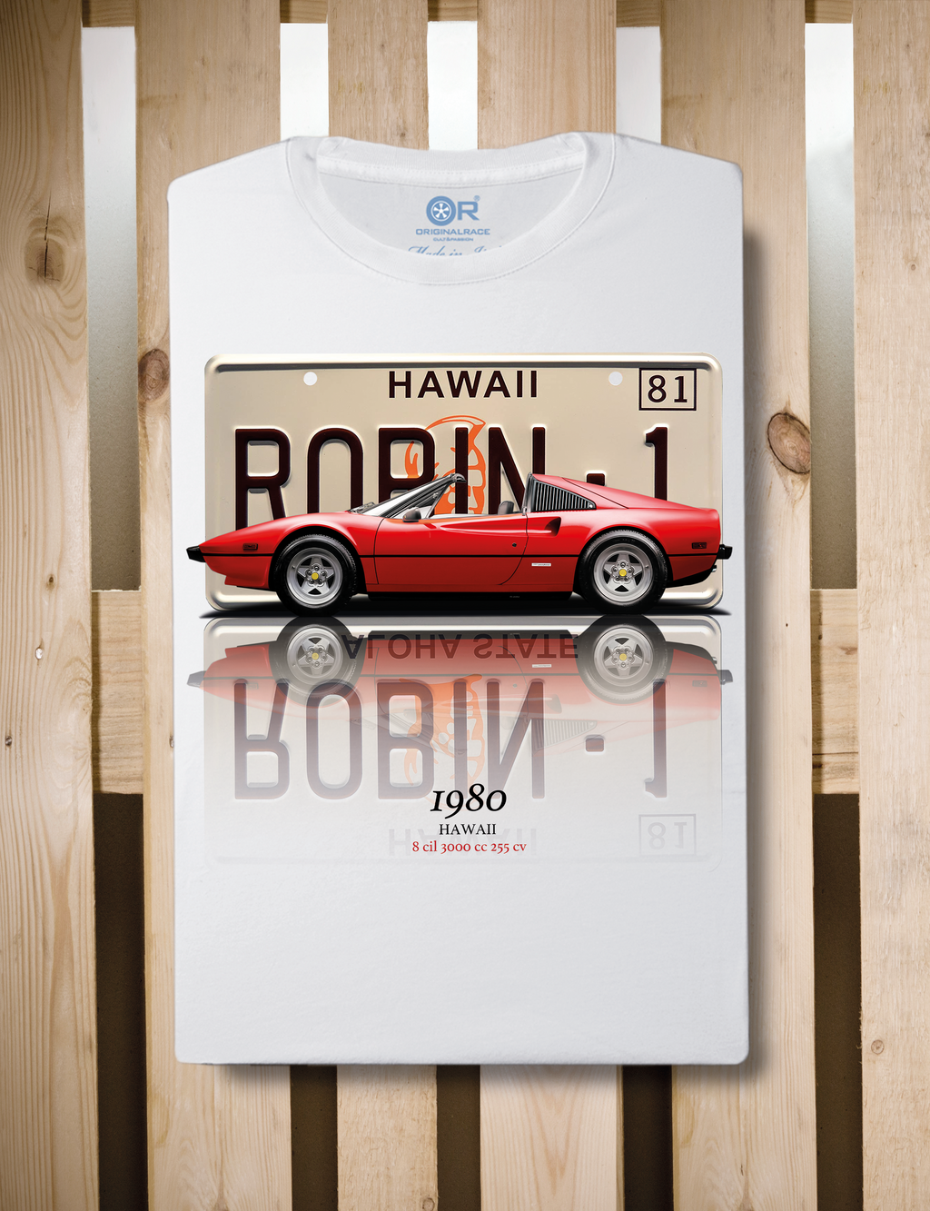 T-shirt manica corta 308 Hawaii