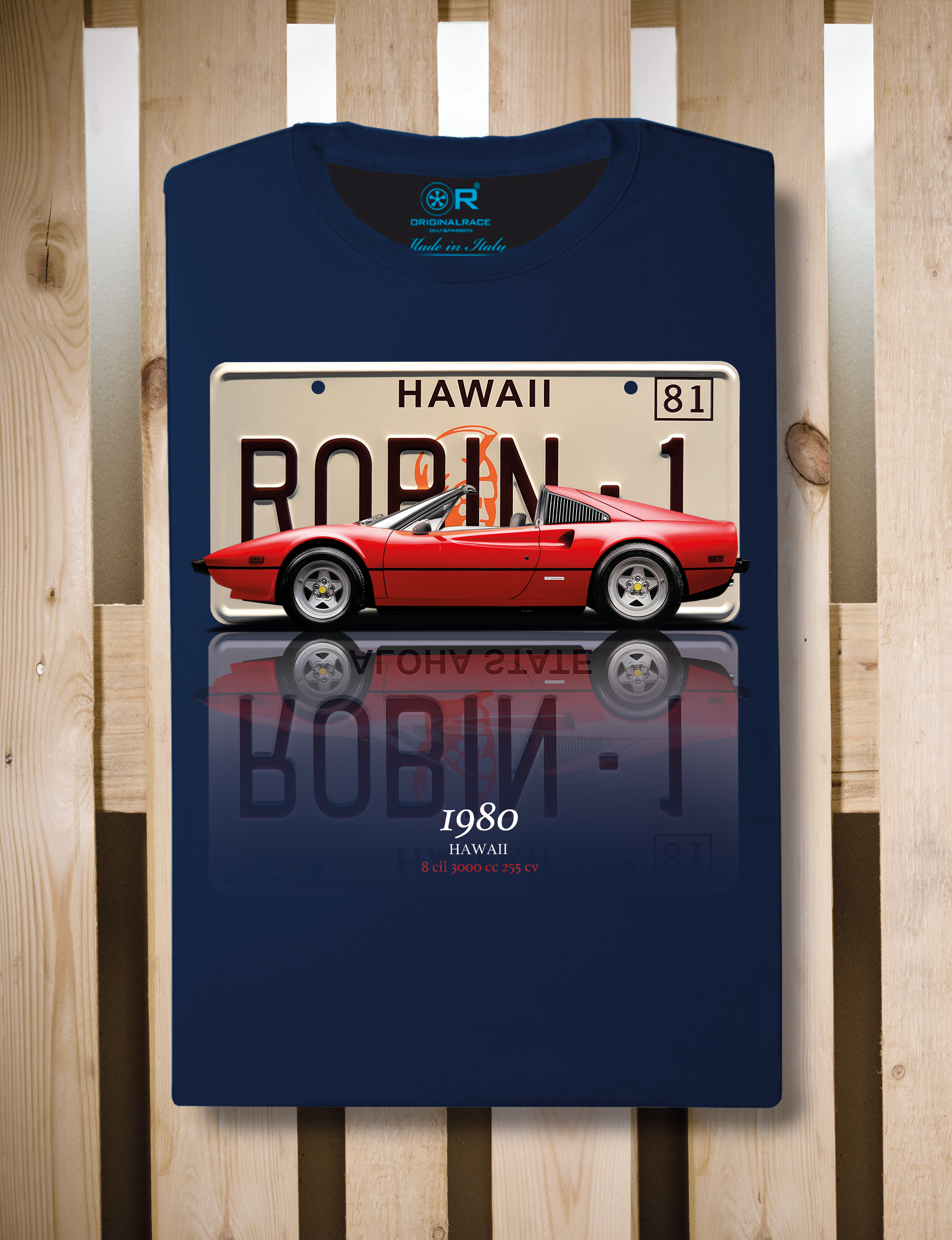 T-shirt manica corta 308 Hawaii