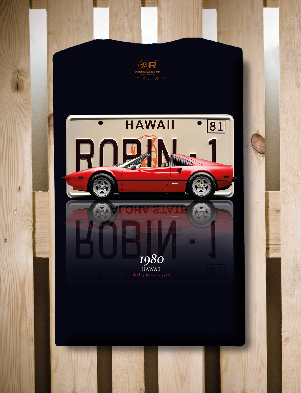 T-shirt manica corta 308 Hawaii