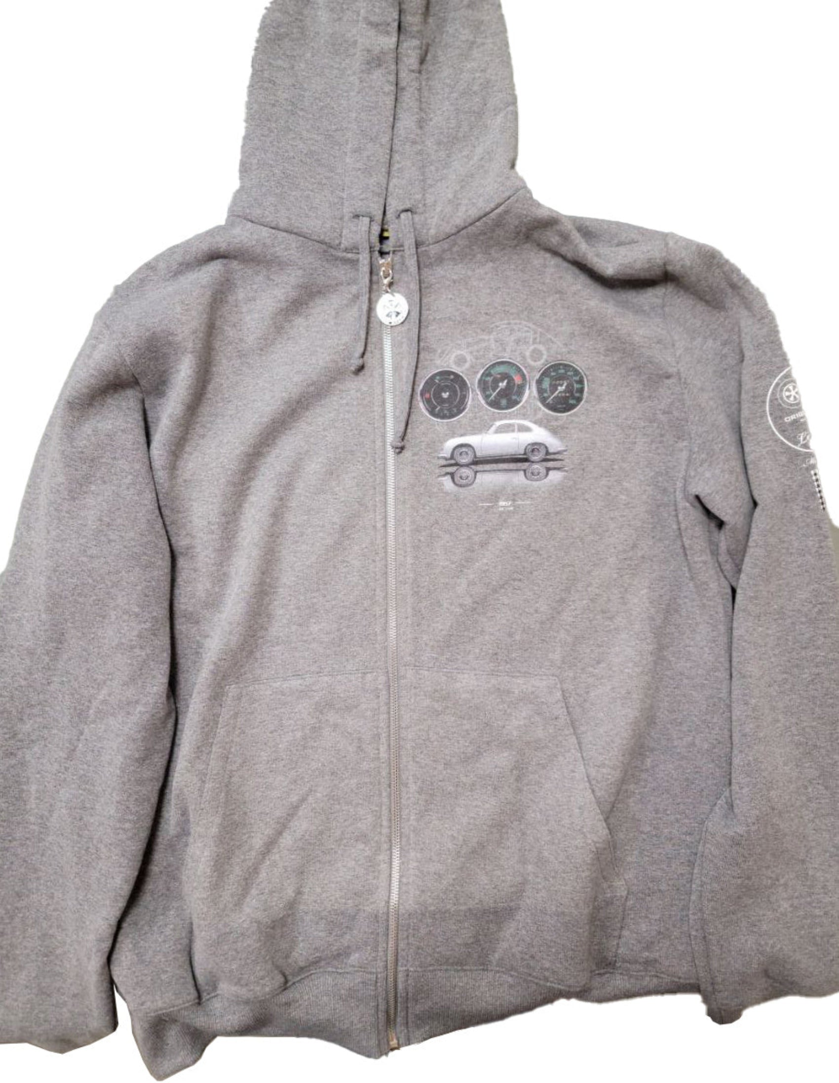 Felpa Zip Cappuccio 356 57 cuore Outlet