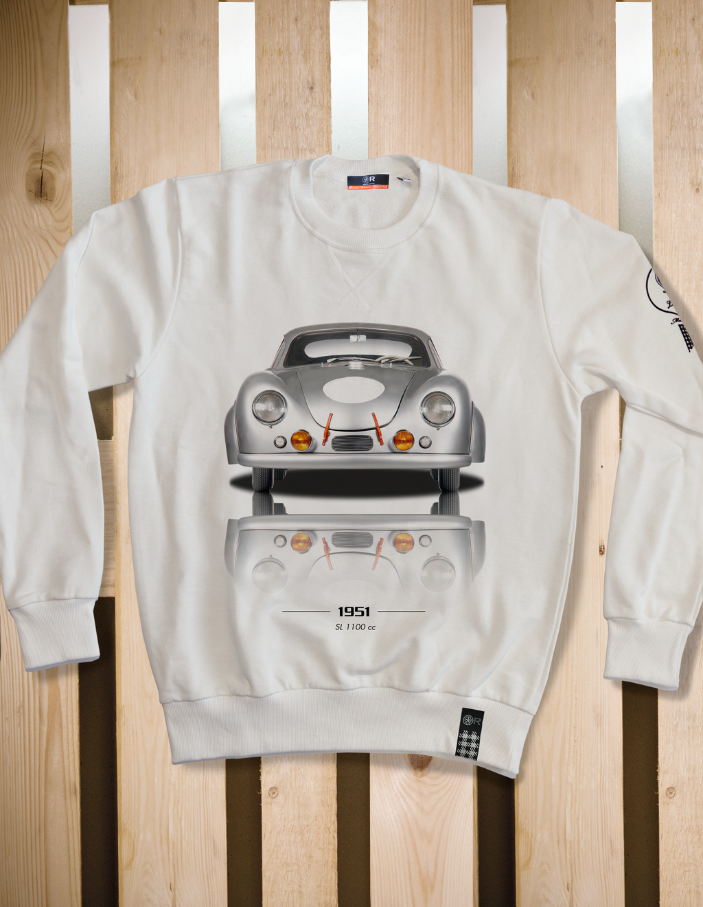 Felpa girocollo 356 SL 1100 Fronte