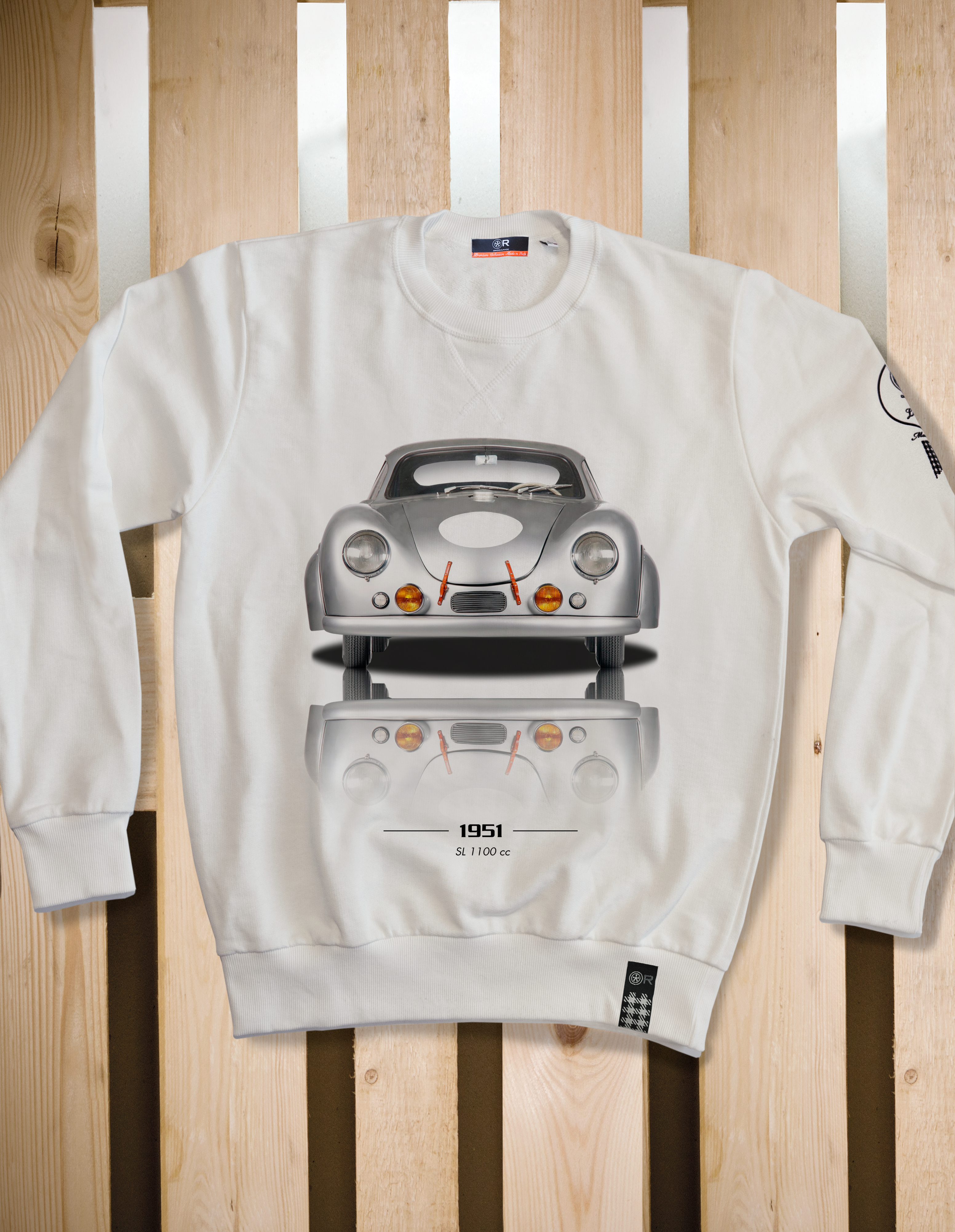 Felpa girocollo 356 SL 1100 Fronte