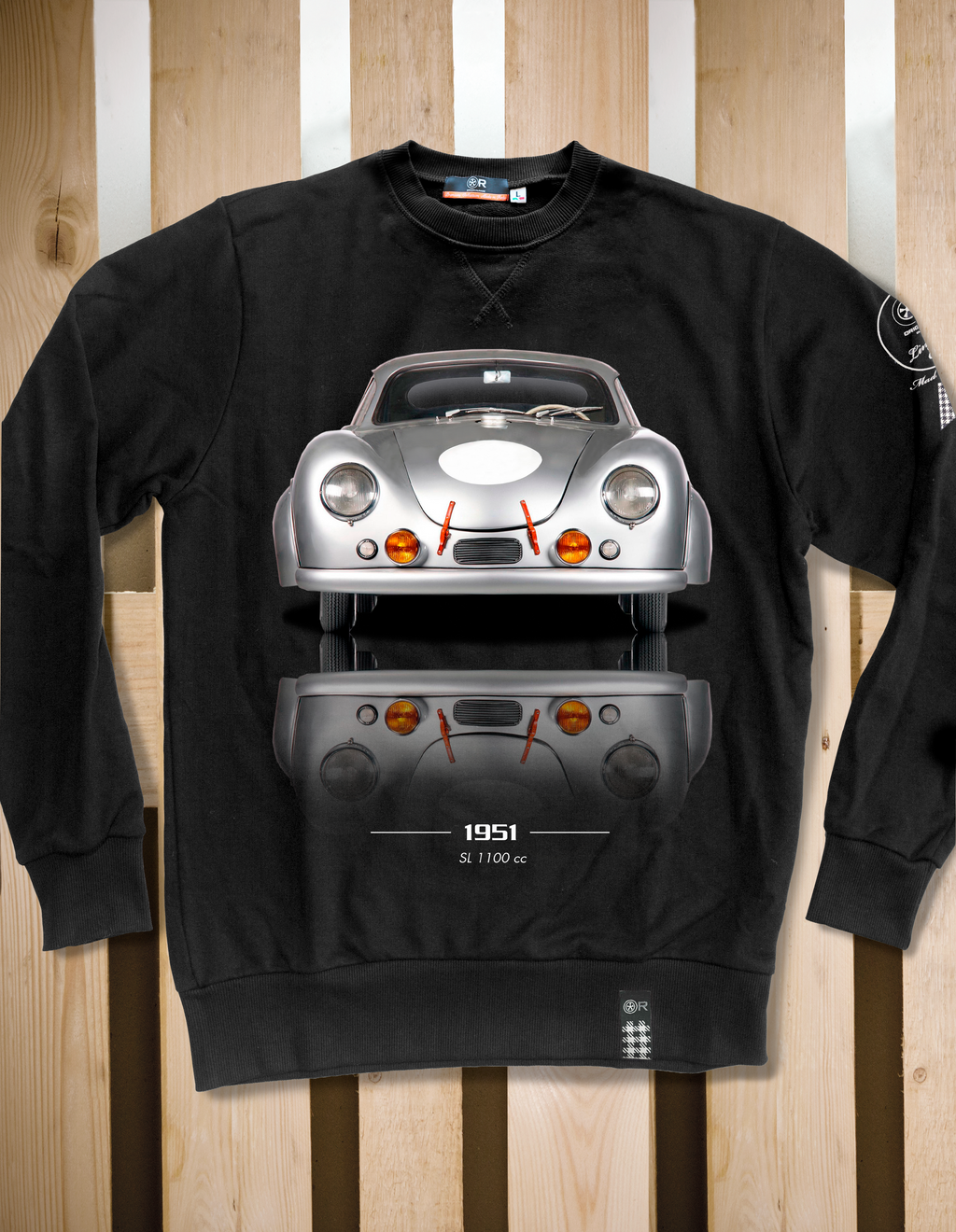 Felpa girocollo 356 SL 1100 Fronte