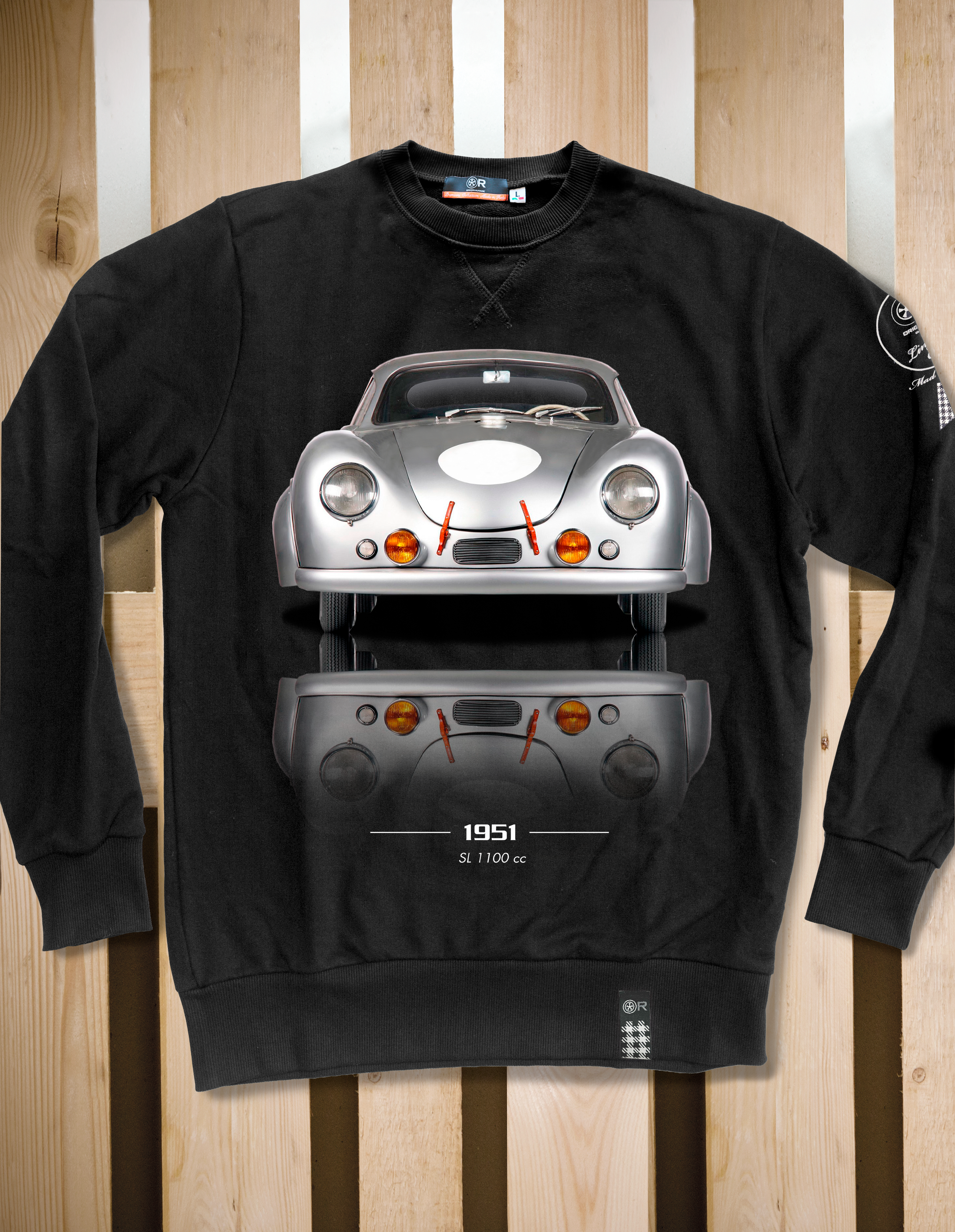 Felpa girocollo 356 SL 1100 Fronte