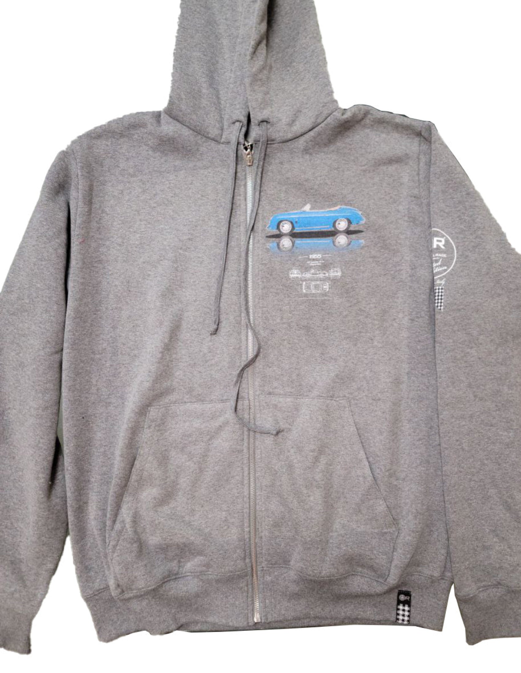 Felpa Zip Cappuccio 356 Speedster Turbo Outlet