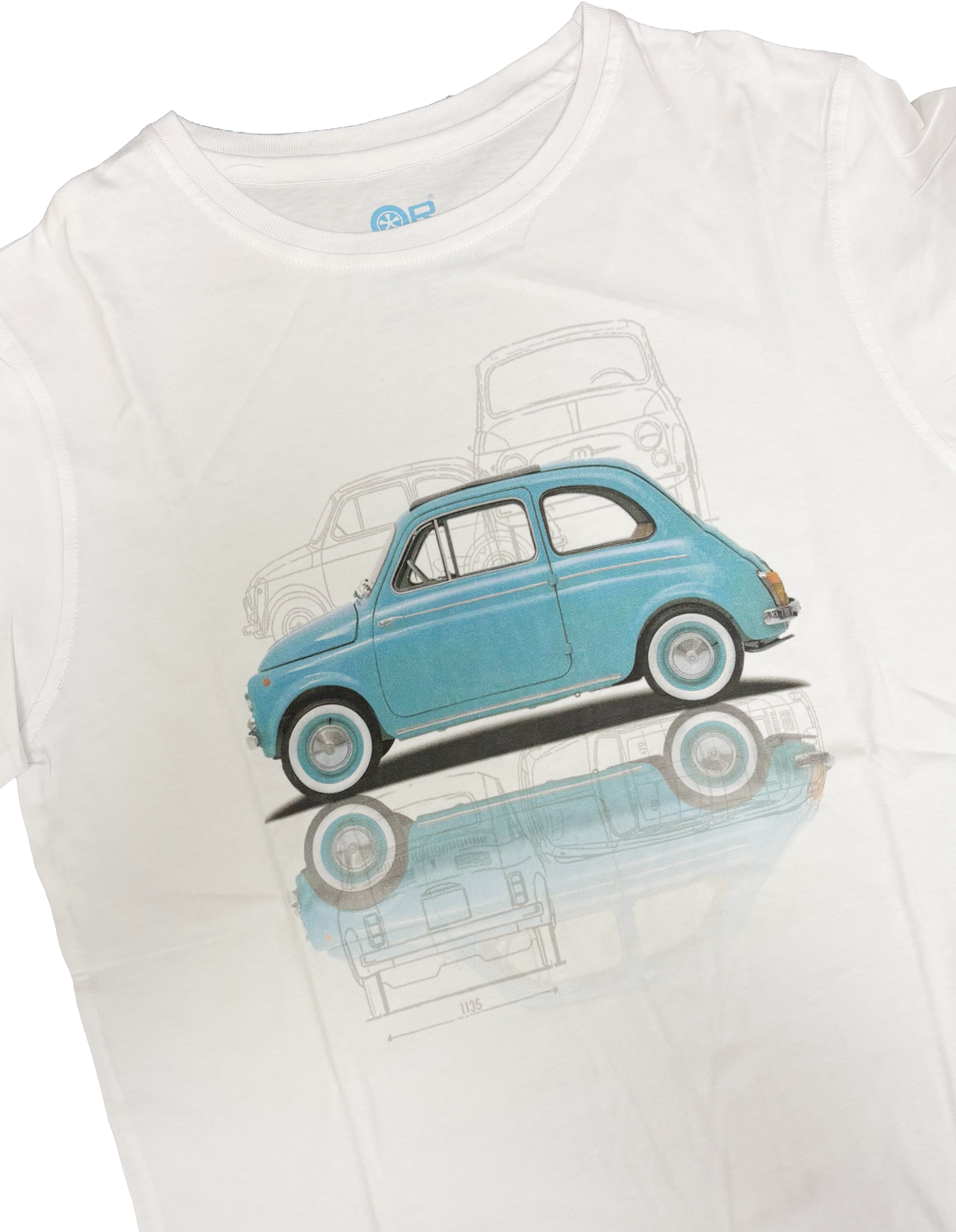 T-shirt manica corta 500 T Tech Outlet cotone 100% organico