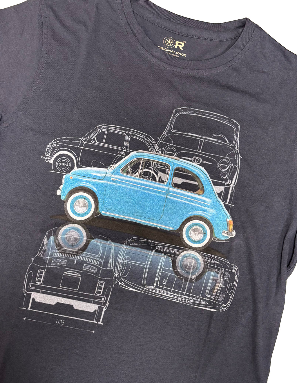 T-shirt manica corta 500 T Tech Outlet cotone 100% organico