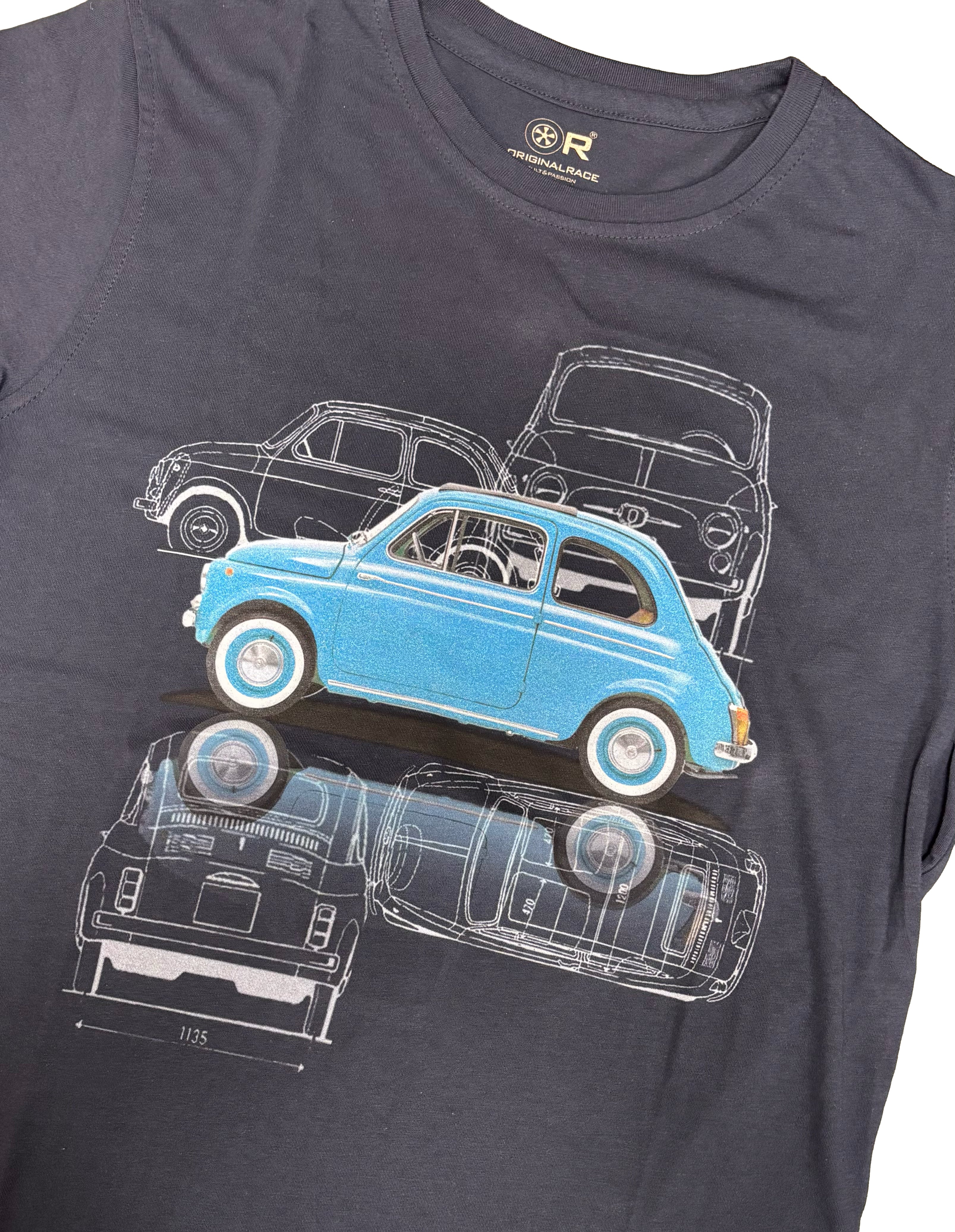 T-shirt manica corta 500 T Tech Outlet cotone 100% organico