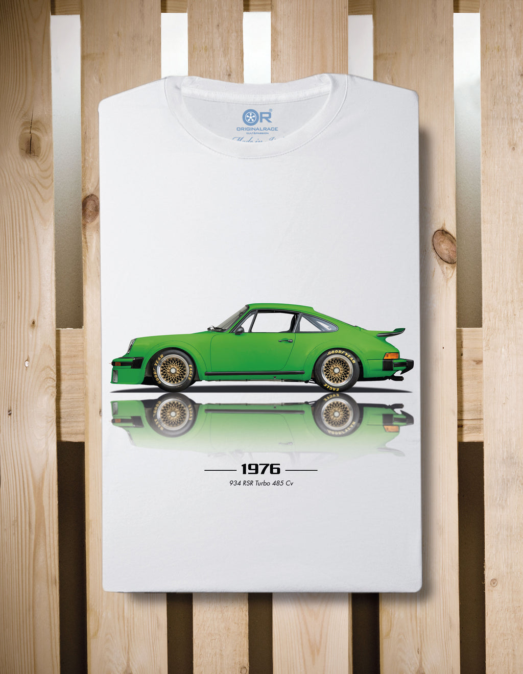 T-shirt manica corta 934 turbo green