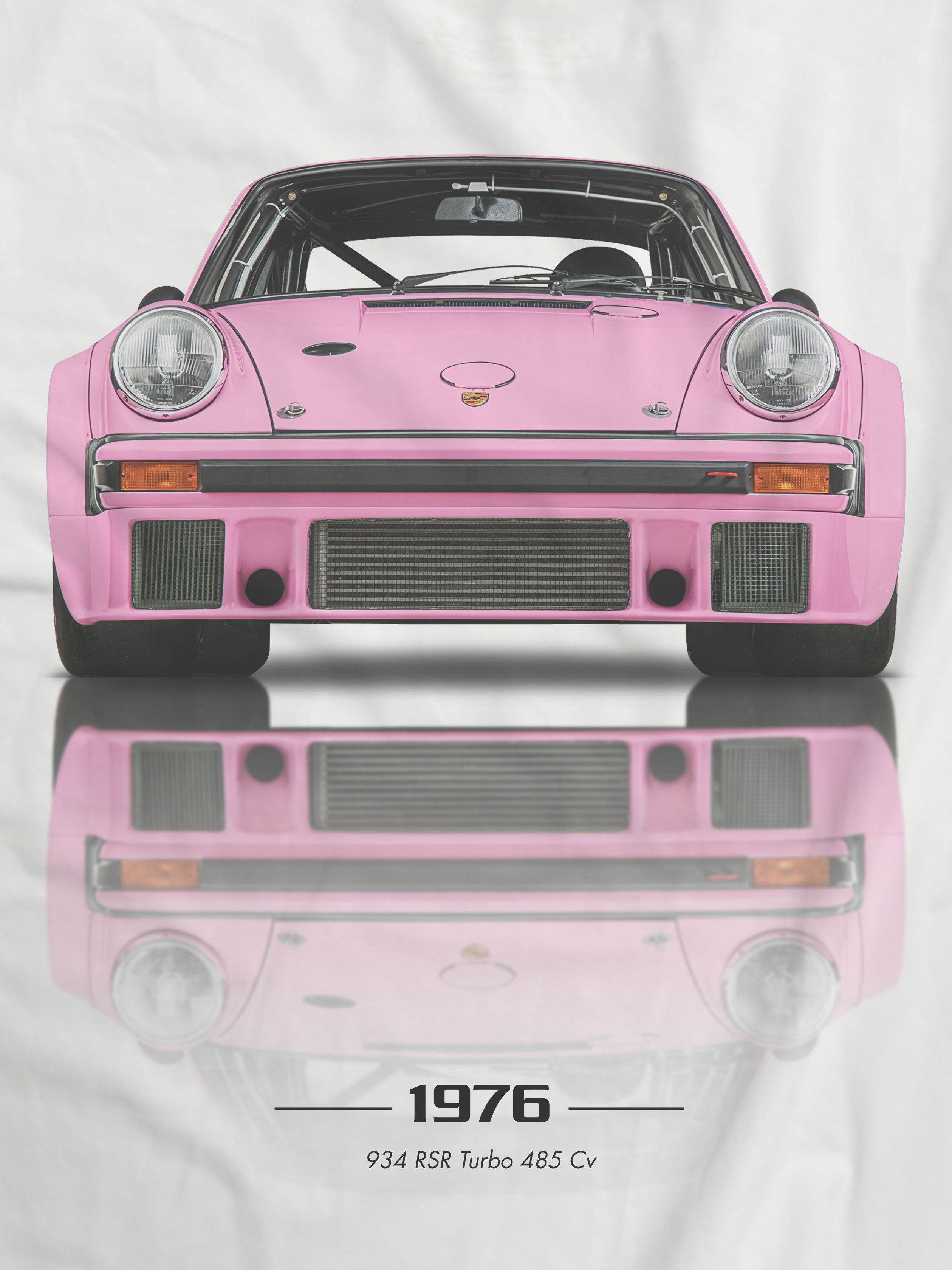 T-shirt manica corta 934 turbo pink front