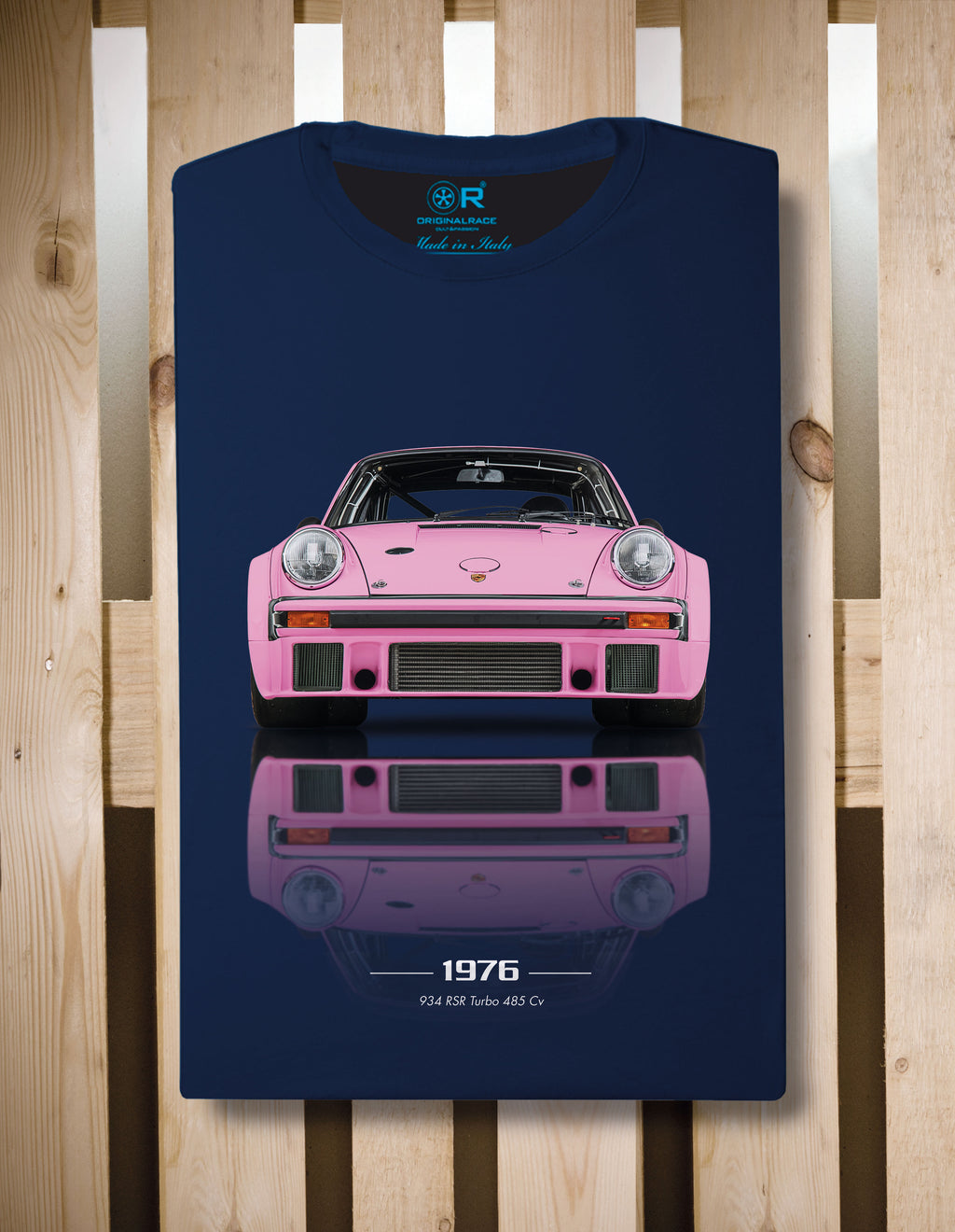 T-shirt manica corta 934 turbo pink front