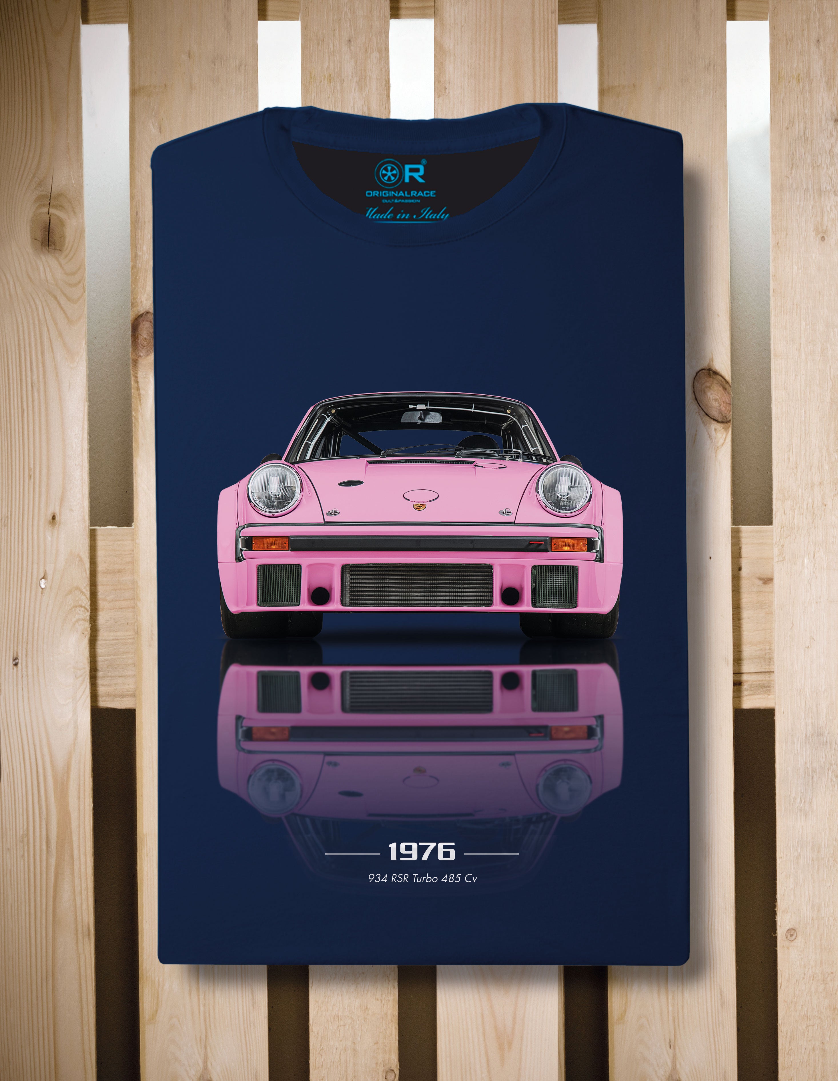 T-shirt manica corta 934 turbo pink front