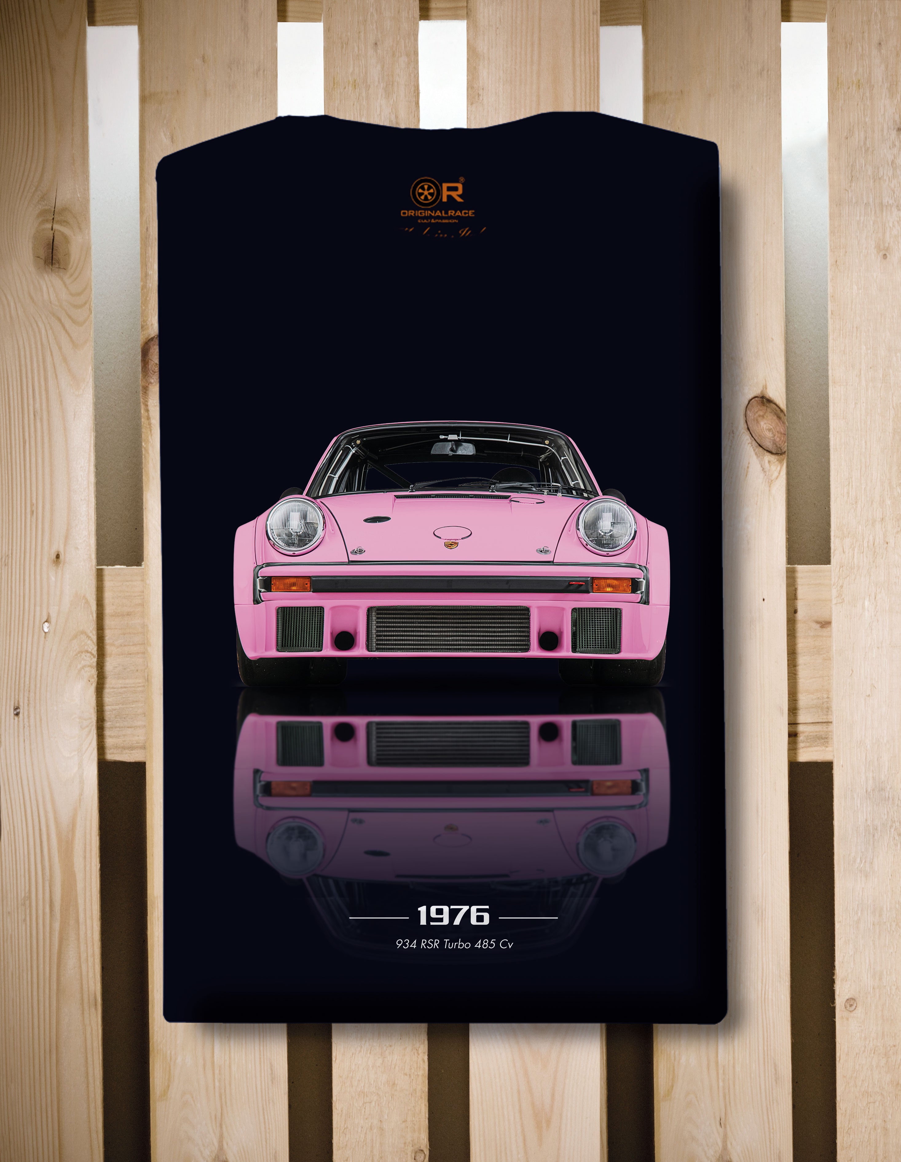 T-shirt manica corta 934 turbo pink front