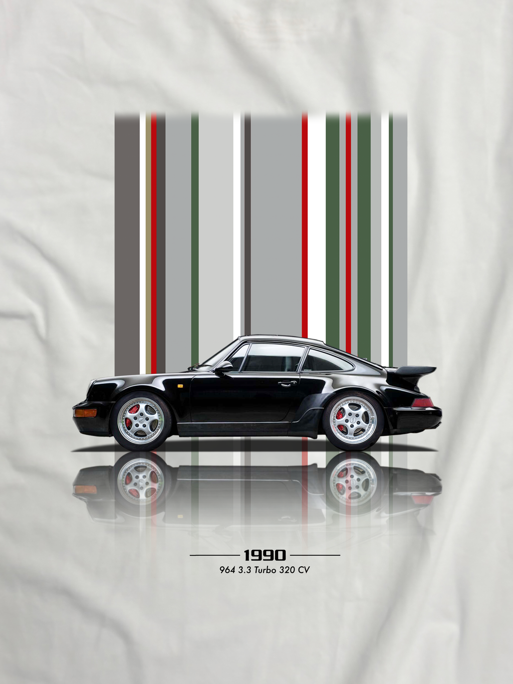 T-shirt manica corta 964 3.3 Turbo Texture