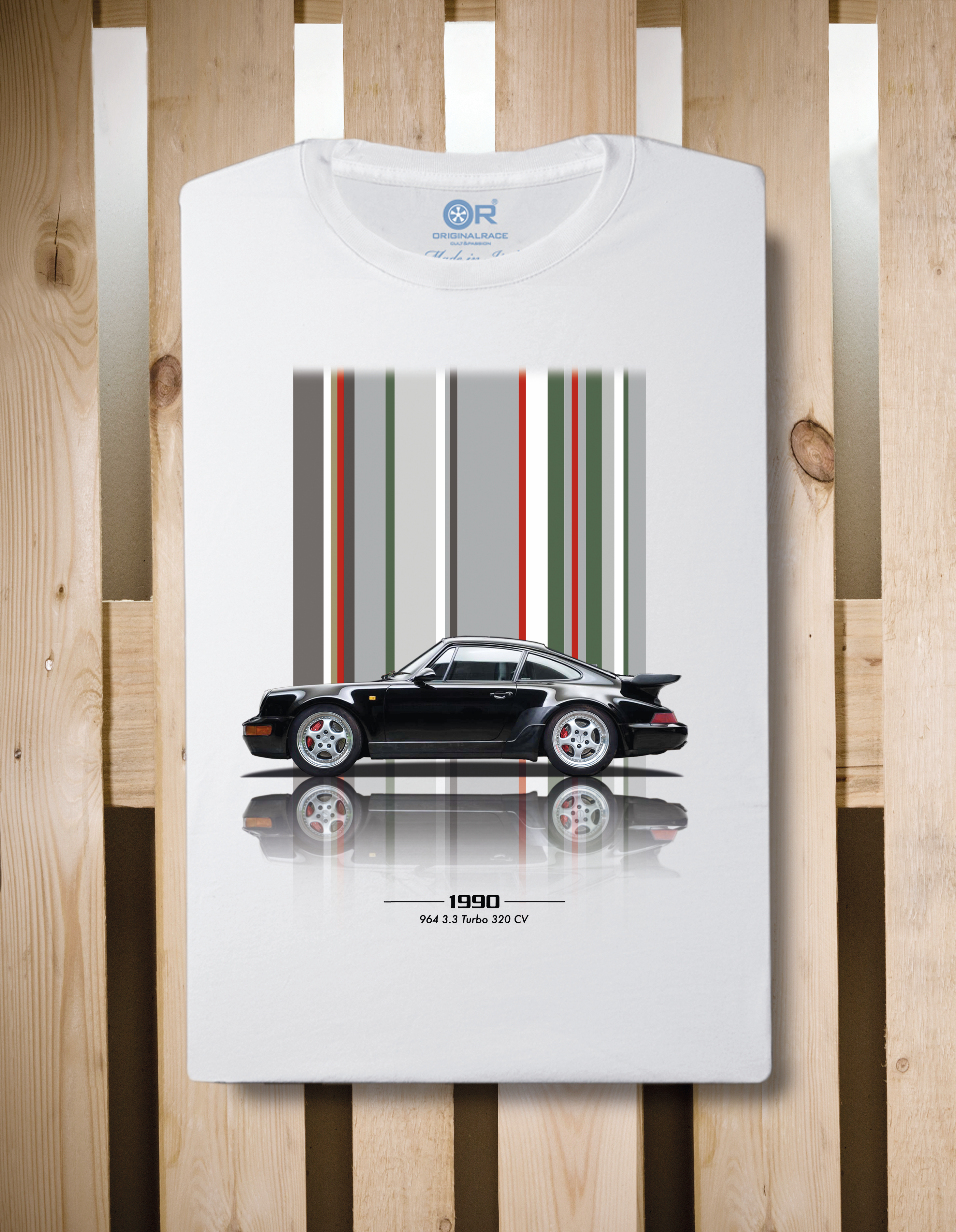 T-shirt manica corta 964 3.3 Turbo Texture