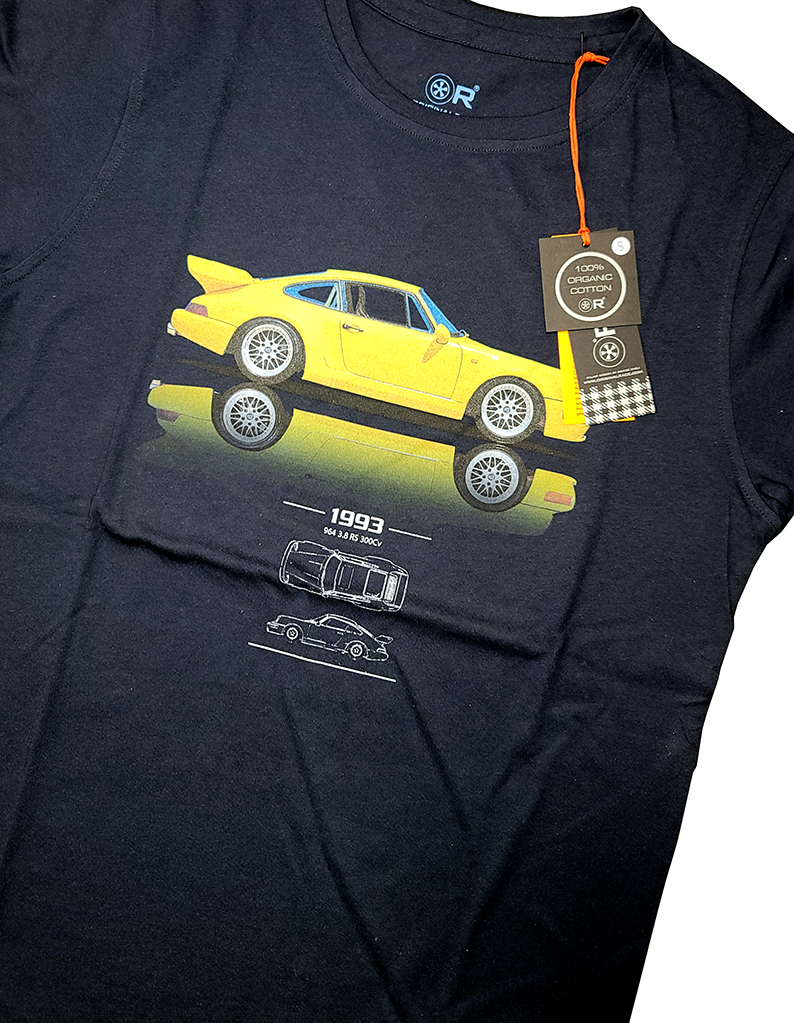 T-shirt manica corta 964 3.8 RS Outlet cotone 100% organico