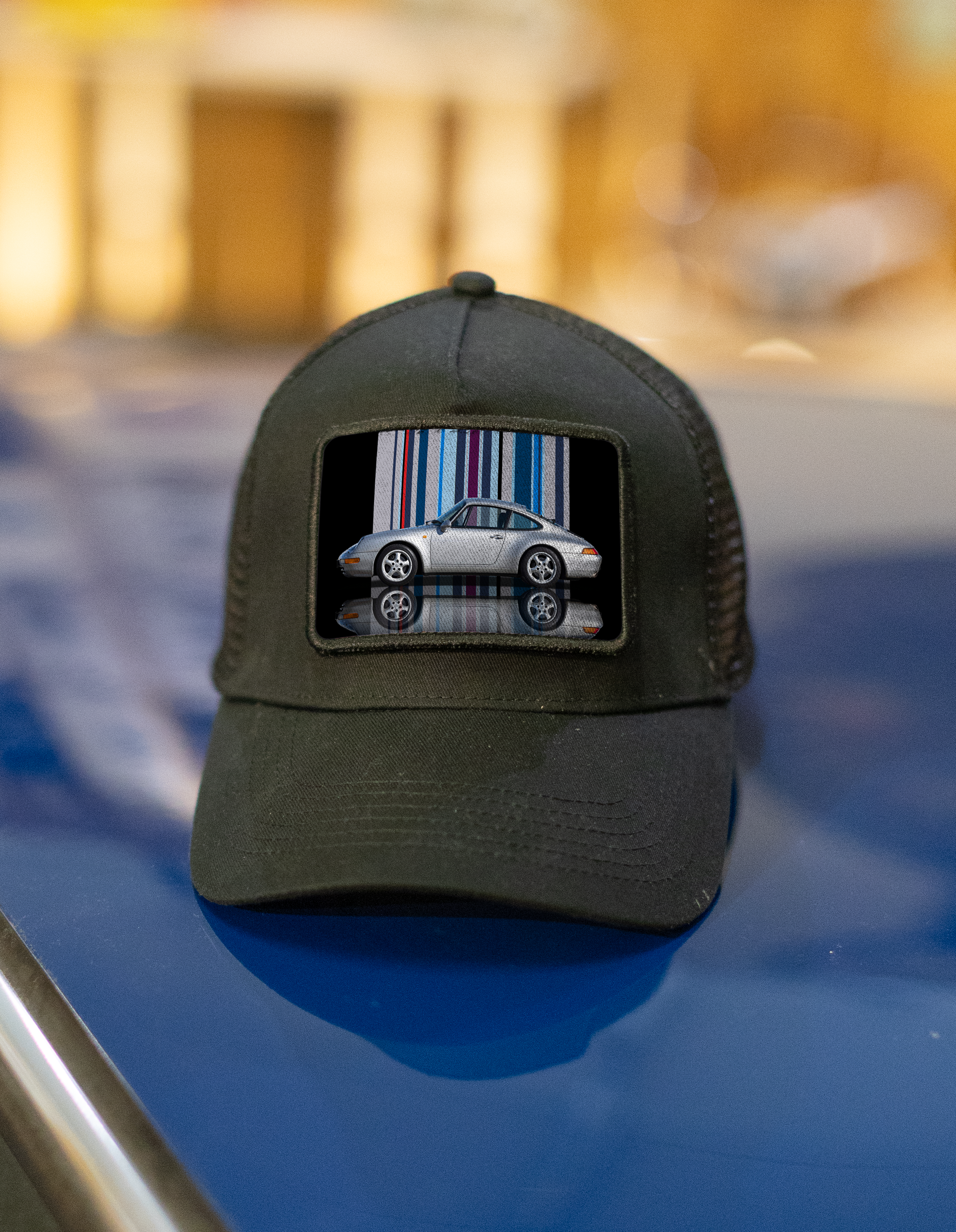 Cappellino 993 Carrera 4 Texture