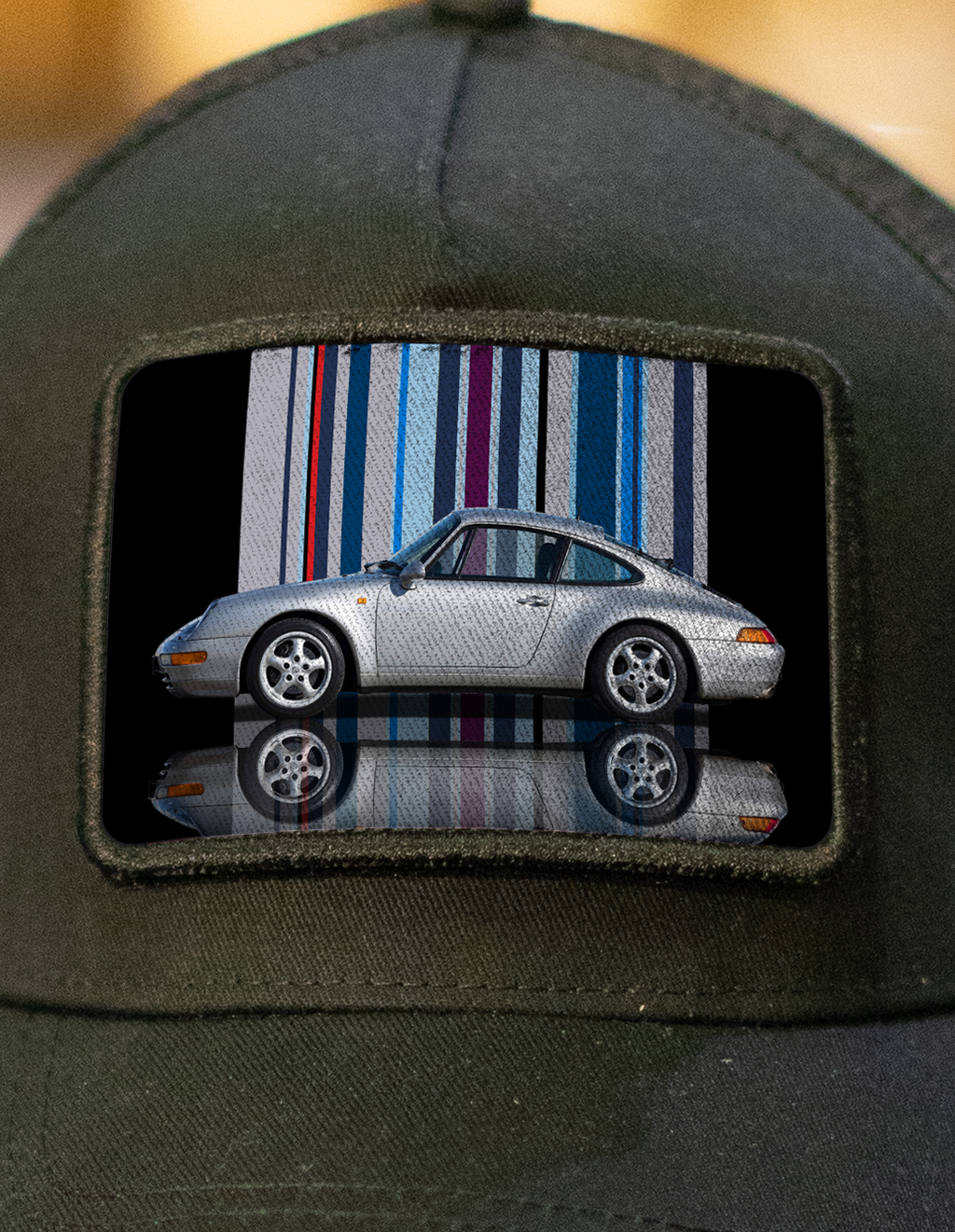 Cappellino 993 Carrera 4 Texture