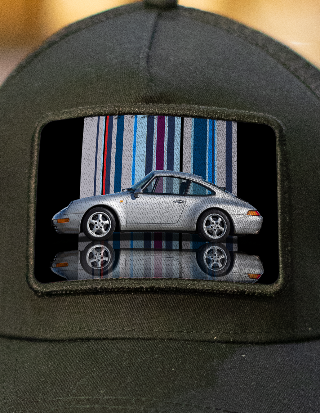 Cappellino 993 Carrera 4 Texture