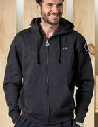 Felpa zip cappuccio 2.2 S Targa Texture