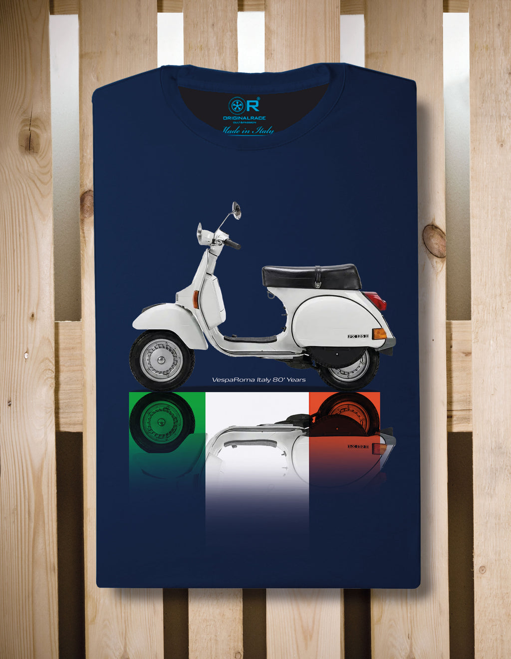 T-shirt manica corta PX 125 80'Years
