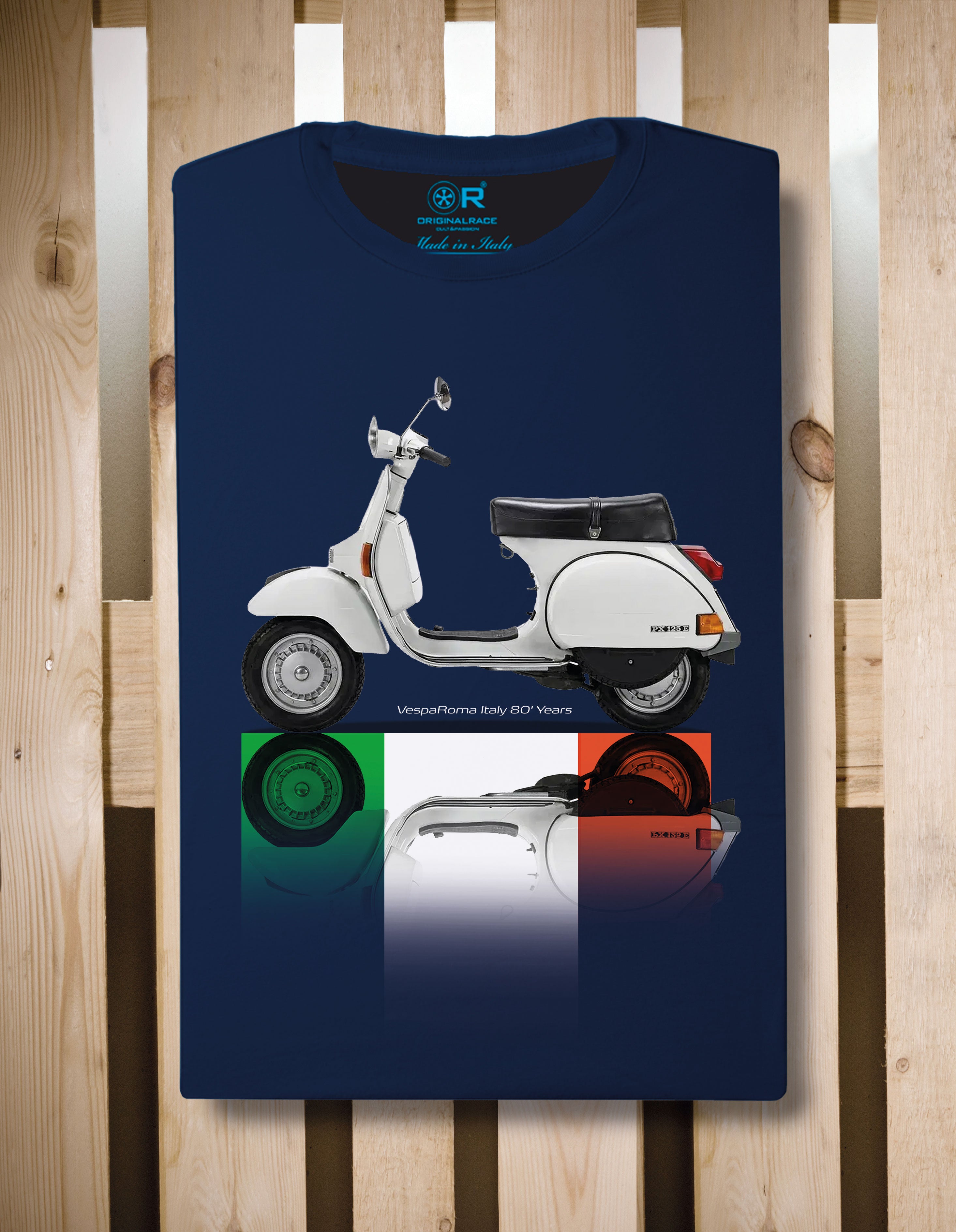 T-shirt manica corta PX 125 80'Years