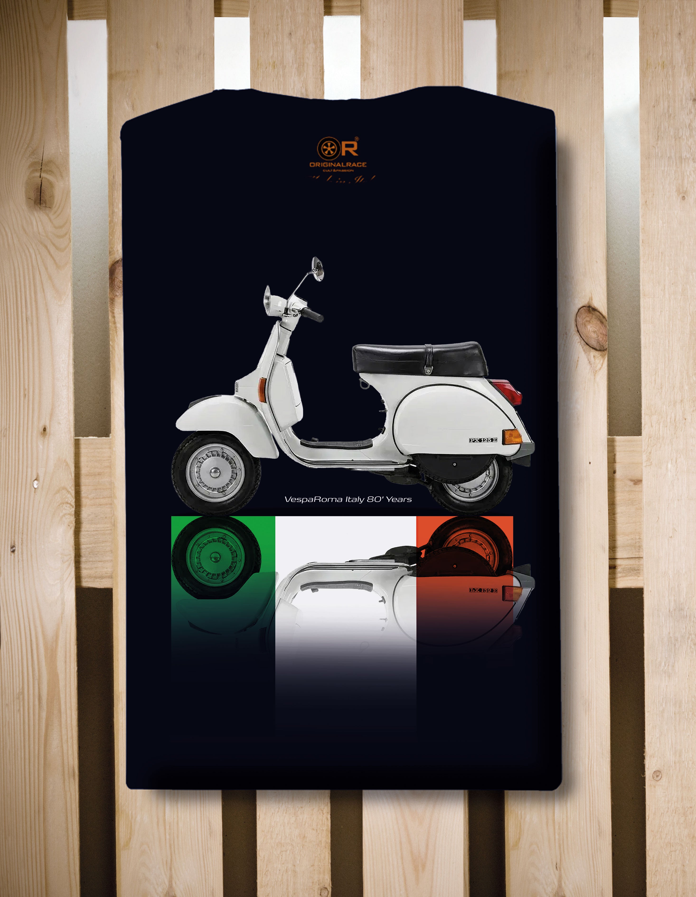 T-shirt manica corta PX 125 80'Years